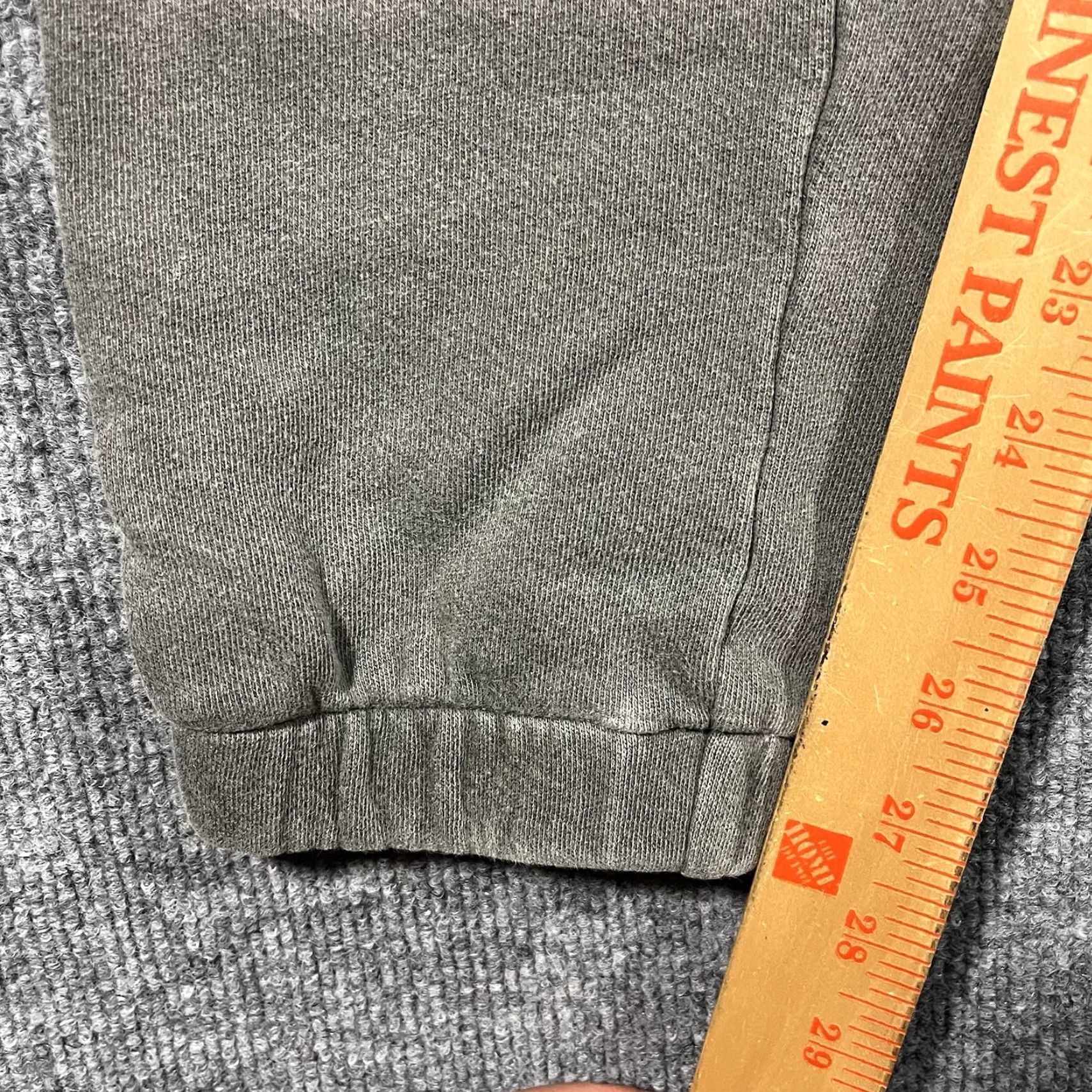 Vintage VINTAGE Joah Brown Oversized Jogger Washed Gray Drawstring Sweatpants XS/S Size 26" / US 2 / IT 38 - 4 Thumbnail