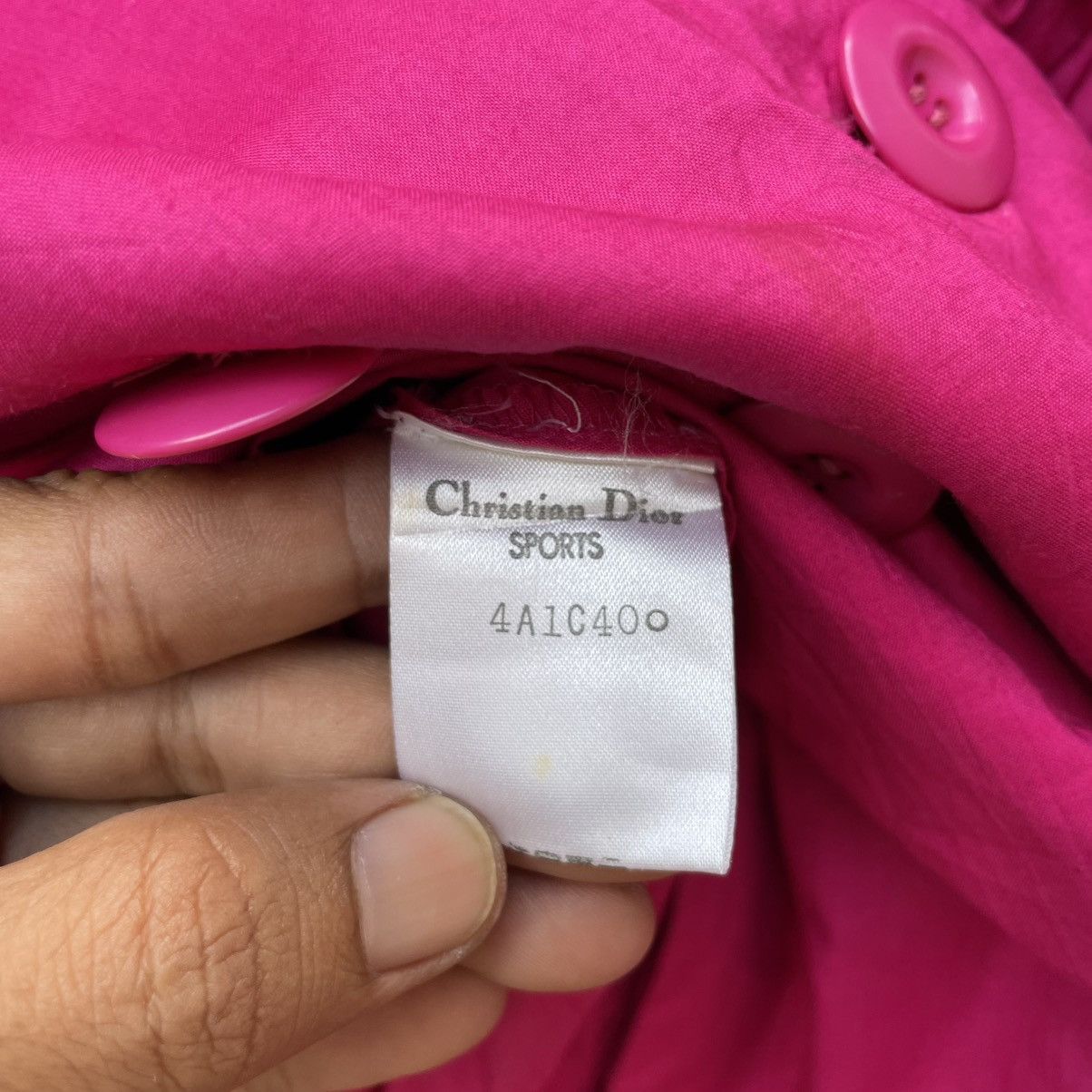 Christian Dior Monsieur × Vintage Vintage Christian Dior Sport Long Coat Light Jacket Size M / US 6-8 / IT 42-44 - 6 Thumbnail