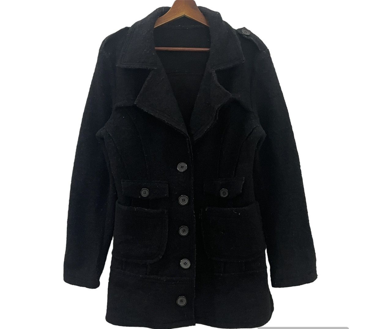 Japanese Brand Vintage Unbranded Italian Designer Punk Jacket Size L / US 10 / IT 46 - 1 Thumbnail