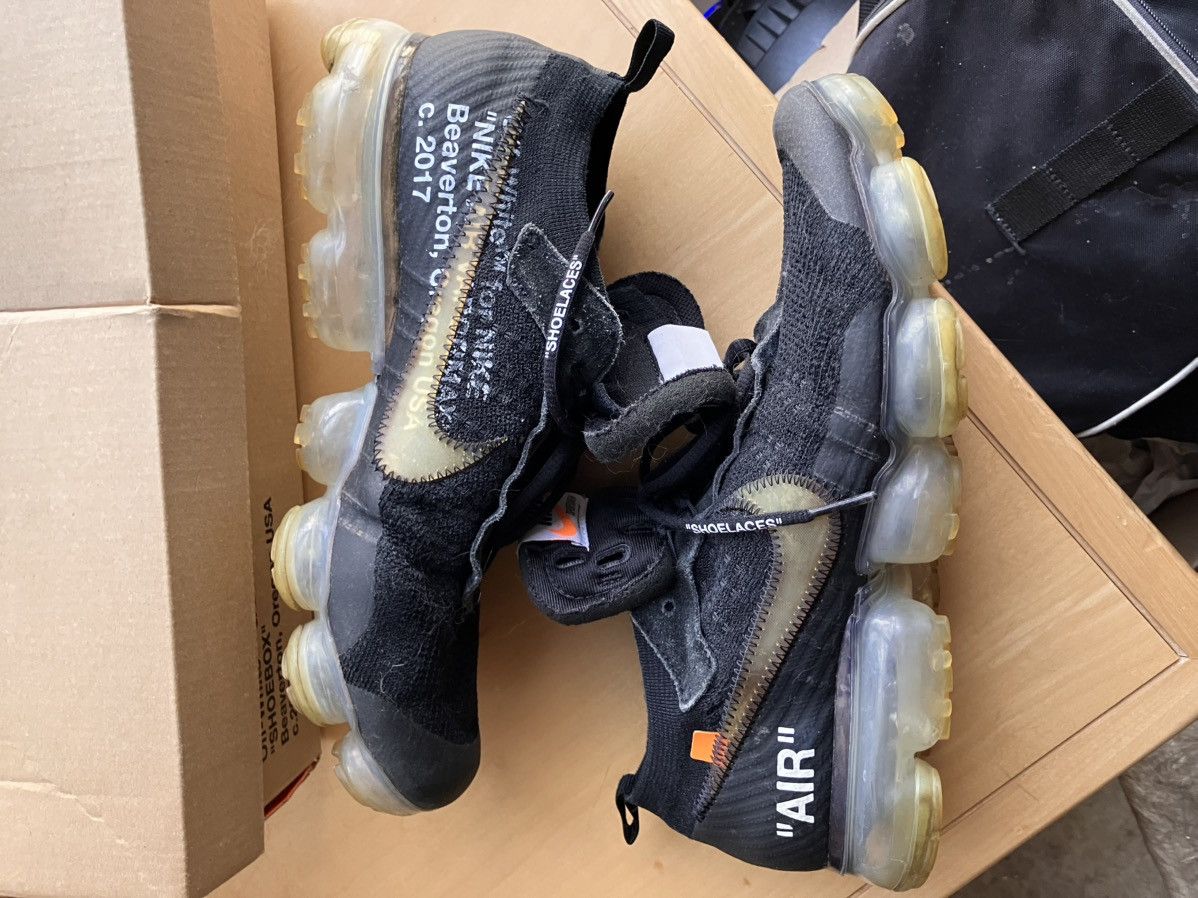 Nike × Off-White 2018 Off-White Vapormax ‘The Ten’ Size US 11 / EU 44 - 3 Thumbnail