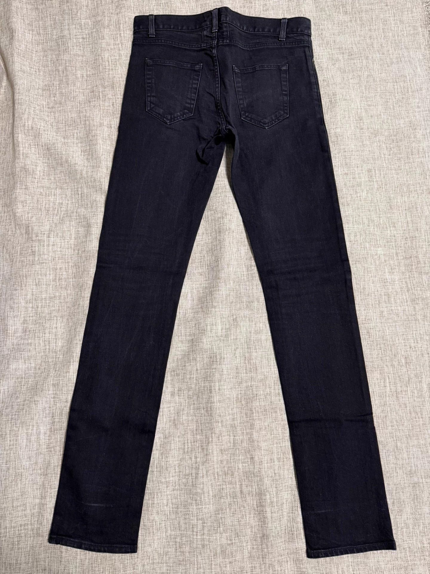 Saint Laurent Paris SLP 15AW Classic Black D02 Jeans 30 Size US 30 / EU 46 - 2 Thumbnail