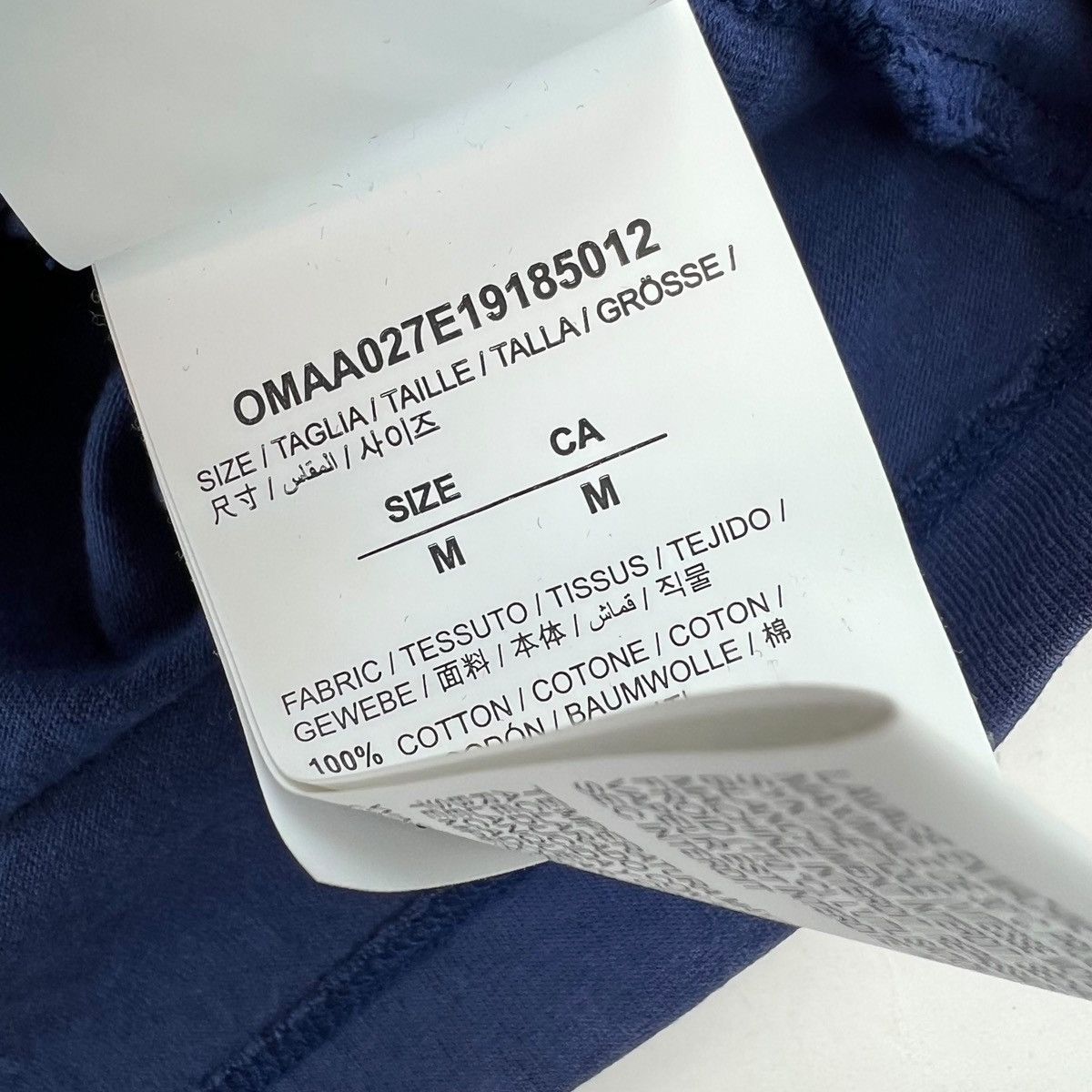 Off-White Off-White Skeletons Blue T Shirt Size US M / EU 48-50 / 2 - 6 Thumbnail