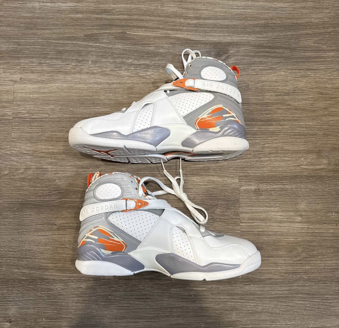 Nike Air Jordan 8 Orange Blaze Size US 9.5 / EU 42-43 - 2 Thumbnail