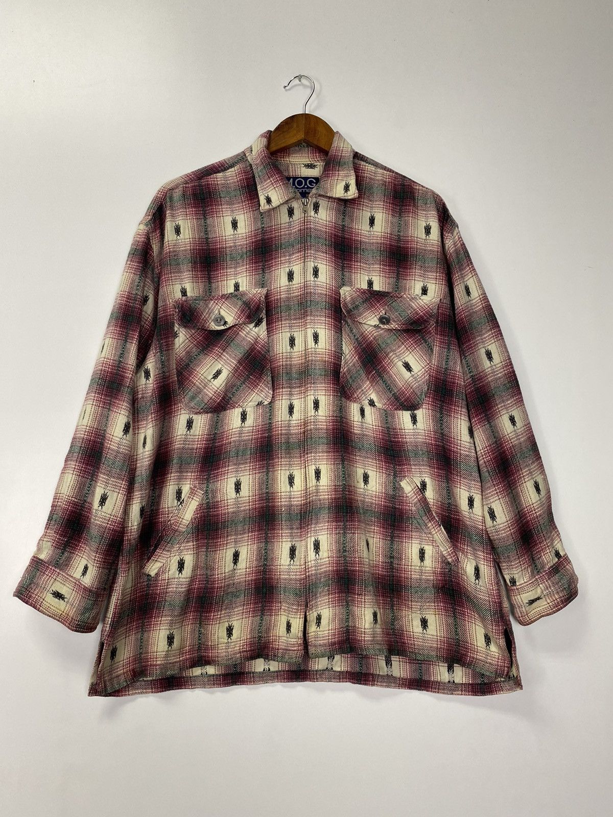 Equipment × Flannel × Vintage Vintage M.O.G Equipment Flannel Size US L / EU 52-54 / 3 - 2 Thumbnail
