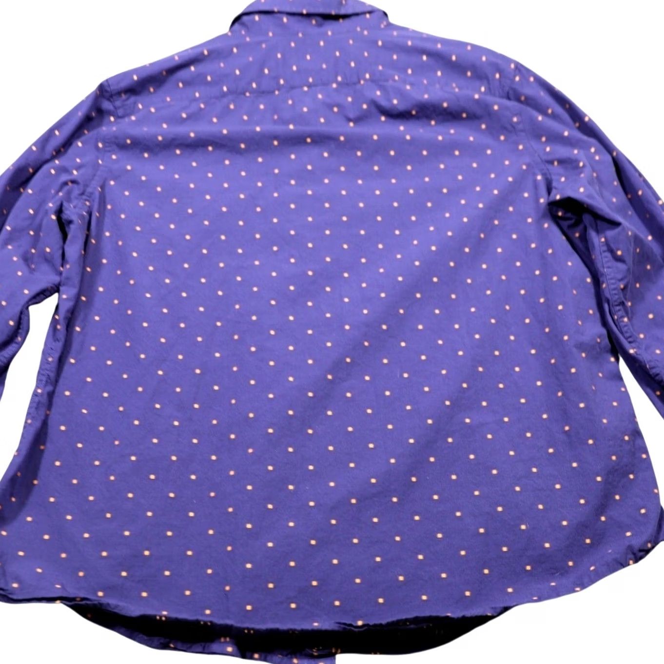 Vintage Goodfellow Co Mens Long Sleeve Button Down Shirt Purple Small Dot Print XXL Size US XXL / EU 58 / 5 - 6 Thumbnail