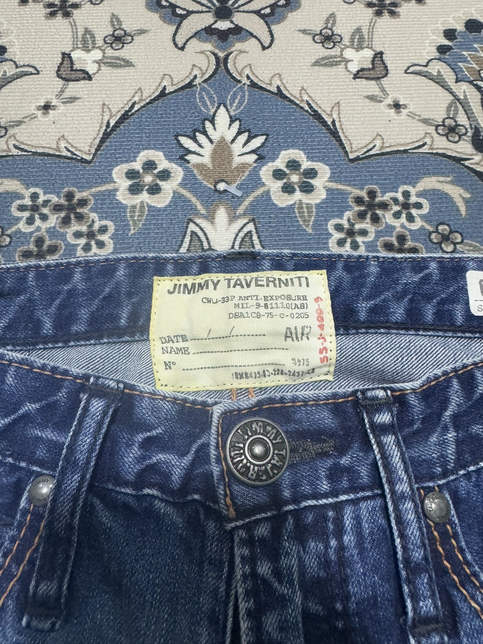 Japanese Brand × Jimmy Taverniti Jimmy Taverniti Blackie Studded Patchwork Jeans Size US 30 / EU 46 - 4 Thumbnail