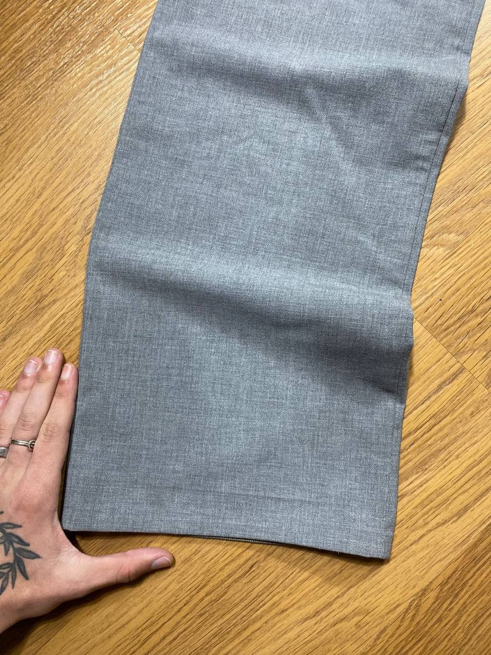Fendi Dirty Painted Distressed Thrashed Faded Baggy Jeans Y2K Size US 29 - 20 Thumbnail