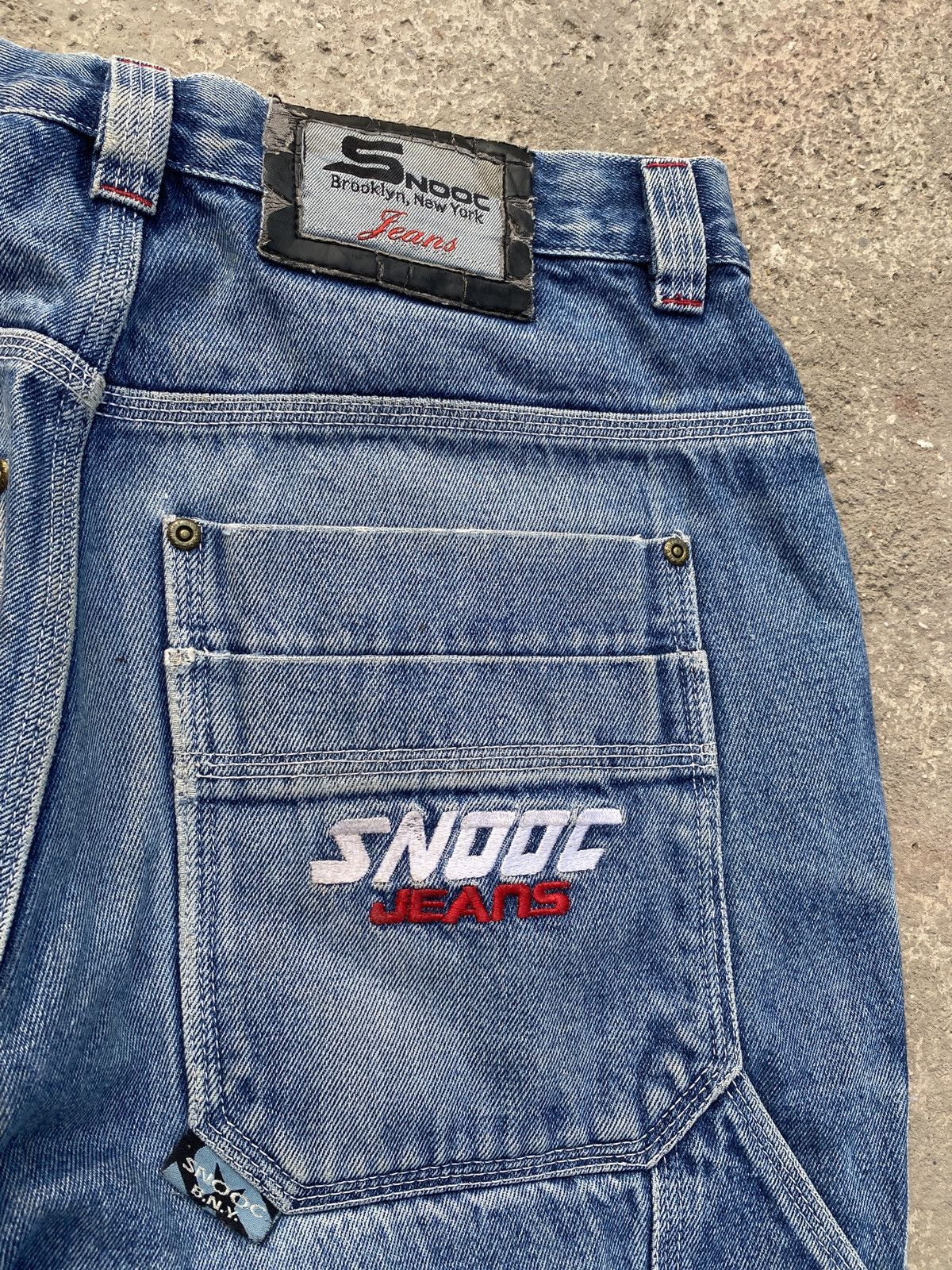 JNCO × Vintage Snooc Vintage Thrashed Hiphop jean Size US 32 / EU 48 - 19 Thumbnail