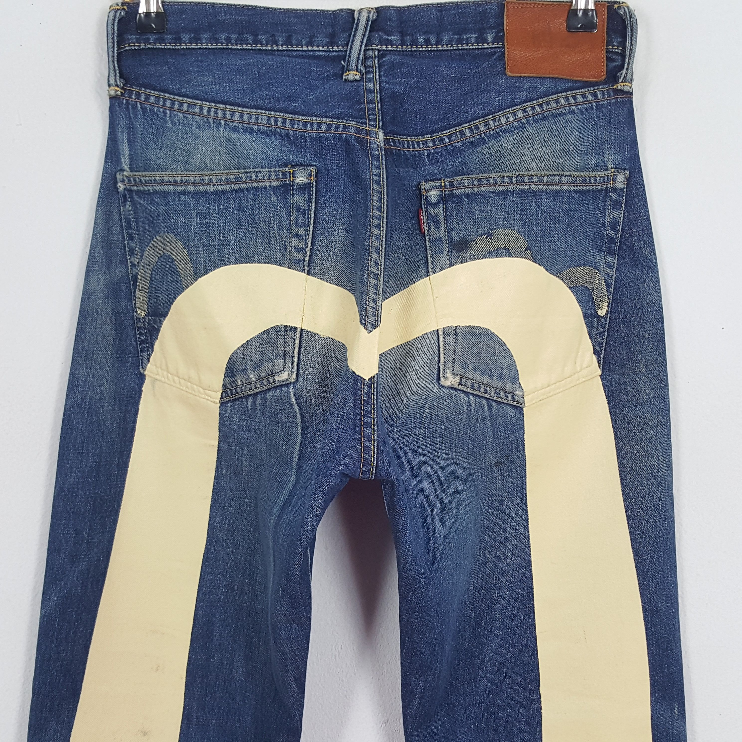 Evisu × Japanese Brand × Vintage Vintage Evisu Japanese Brand Daicock Custom Selvedge Jeans Size US 28 / EU 44 - 2 Thumbnail