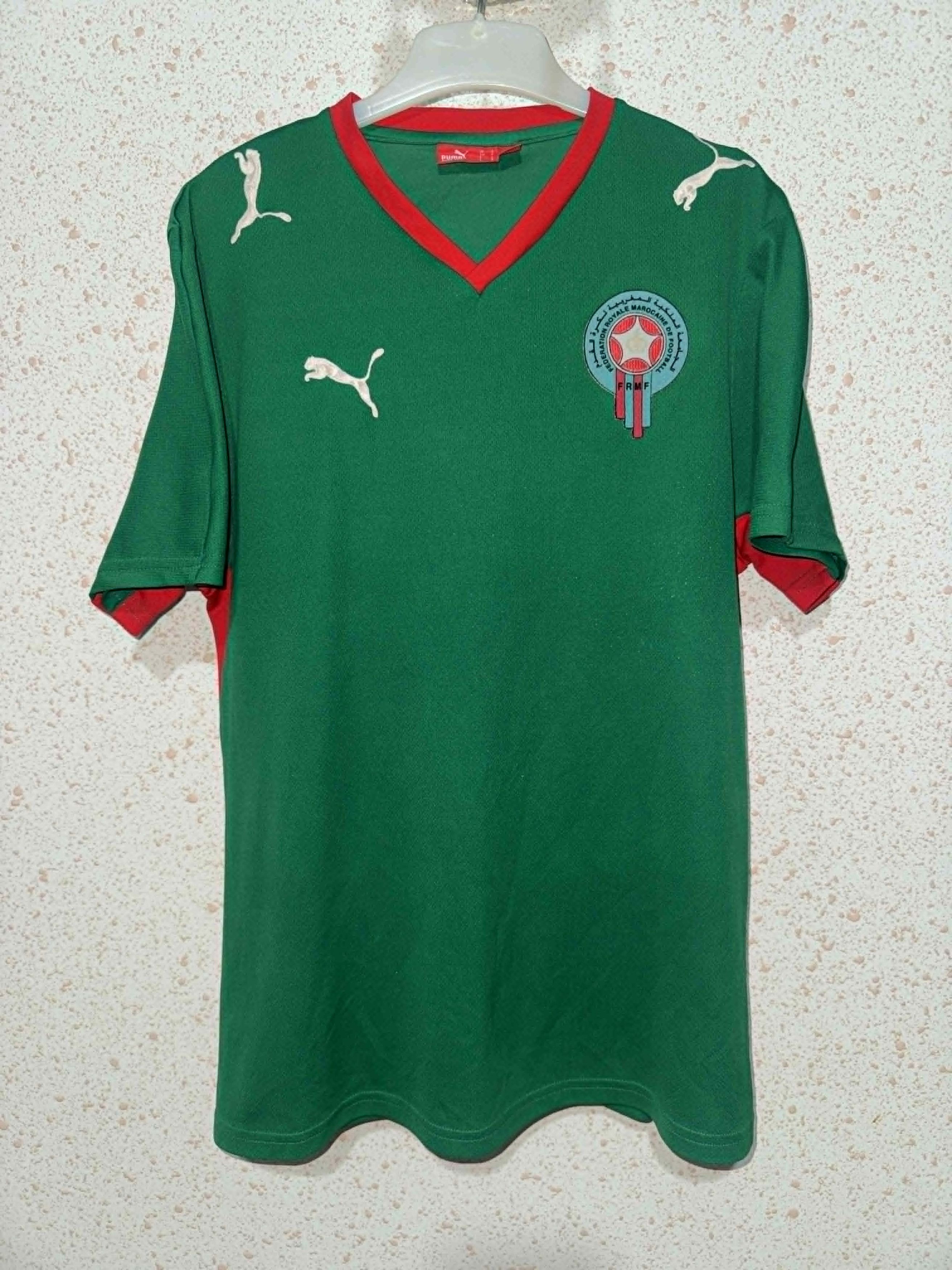 Puma Morocco 2008/09 Home Shirt PUMA Size US S / EU 44-46 / 1 - 1 Thumbnail