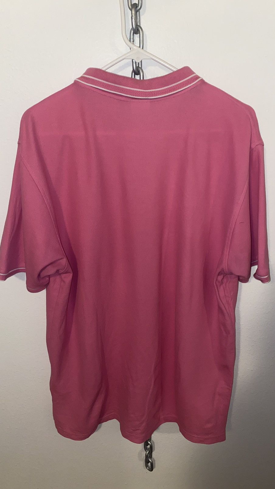 Designer × Polo Ralph Lauren × Psycho Bunny Psycho Bunny Pink Polo Size US XL / EU 56 / 4 - 2 Thumbnail