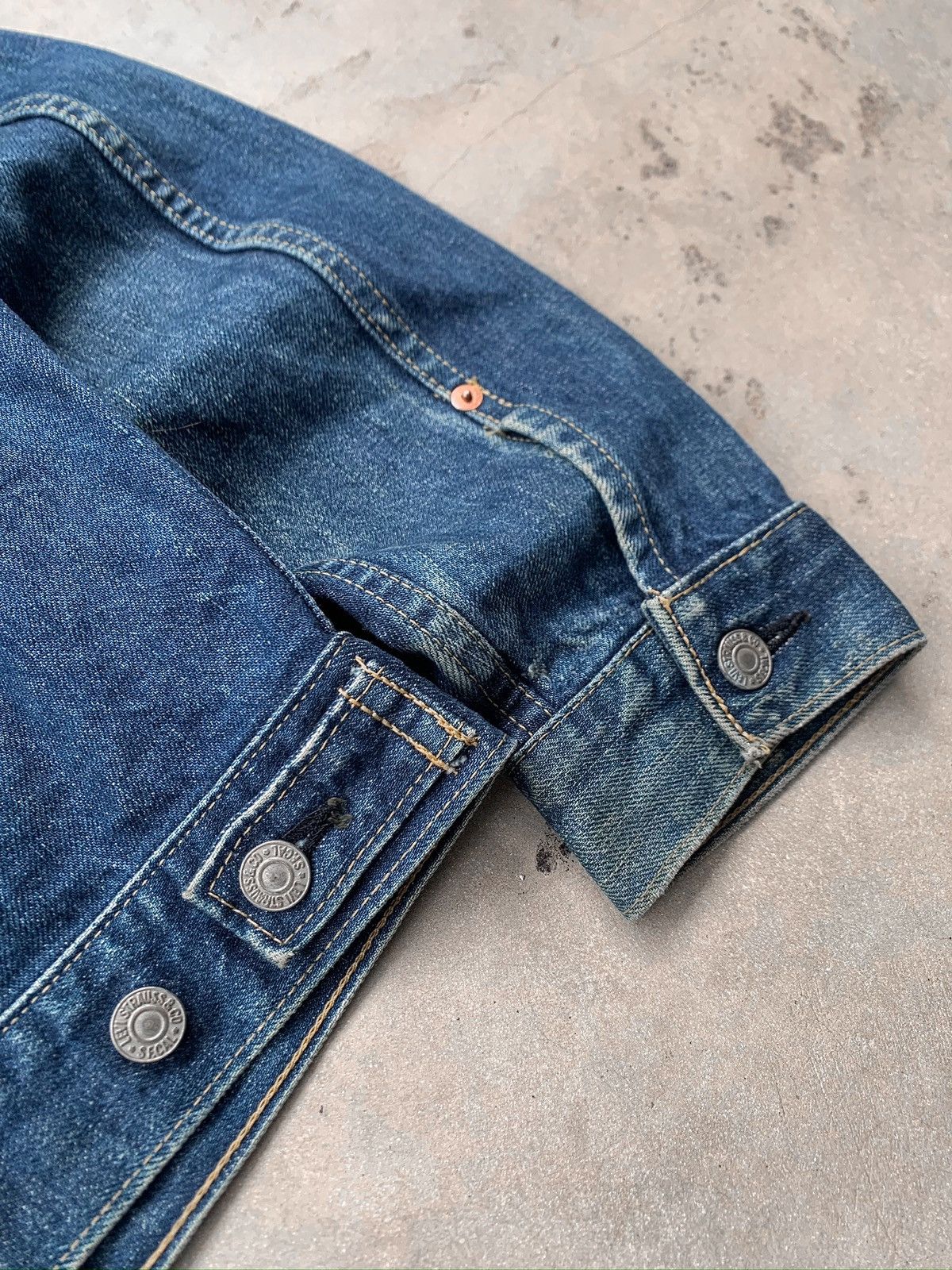 Levi's Vtg 90s Levis 507 Type ll Trucker Denim Jacket Made in Japan Size US L / EU 52-54 / 3 - 12 Thumbnail
