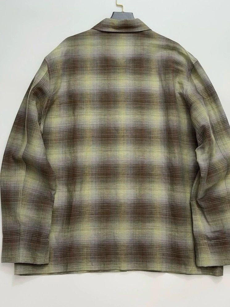 Our Legacy our legacy size M Greded linen lapel long-sleeved shirt 250 Size US M / EU 48-50 / 2 - 2 Thumbnail