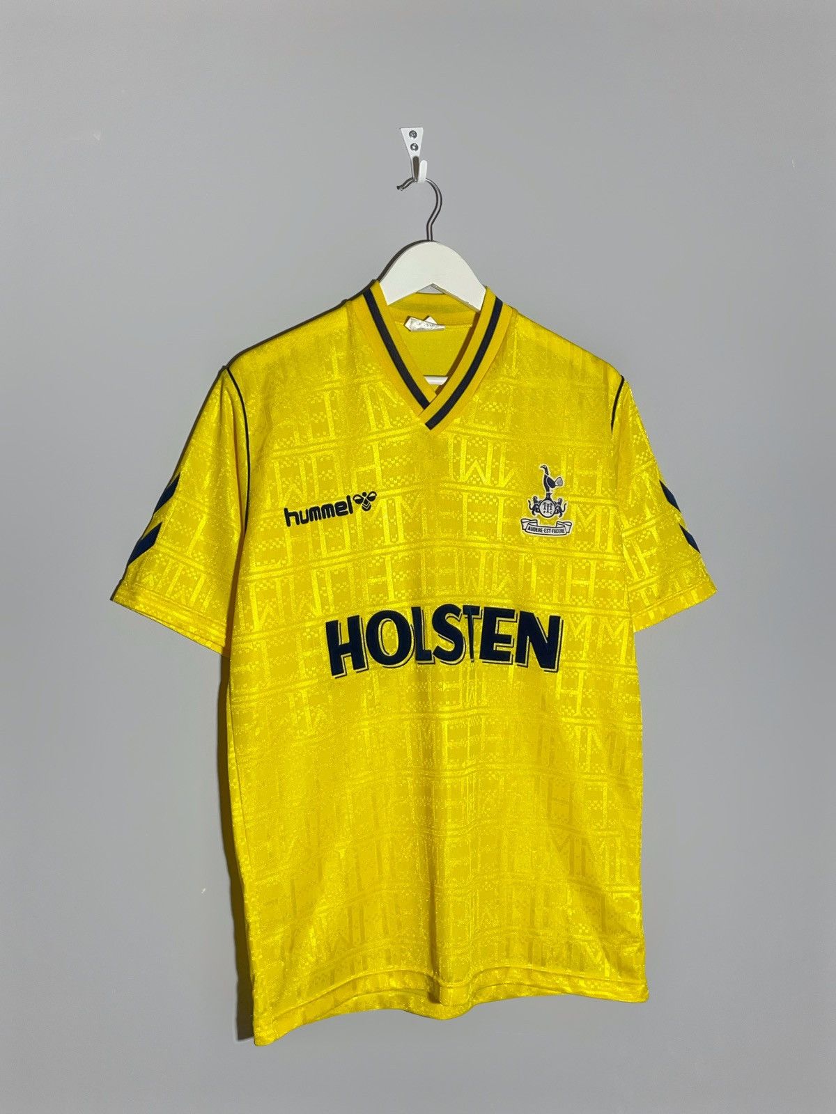 Hummel × Vintage Tottenham Hotspur 1988/91 Away Vintage Y2k Football Shirt Size US XL / EU 56 / 4 - 2 Thumbnail