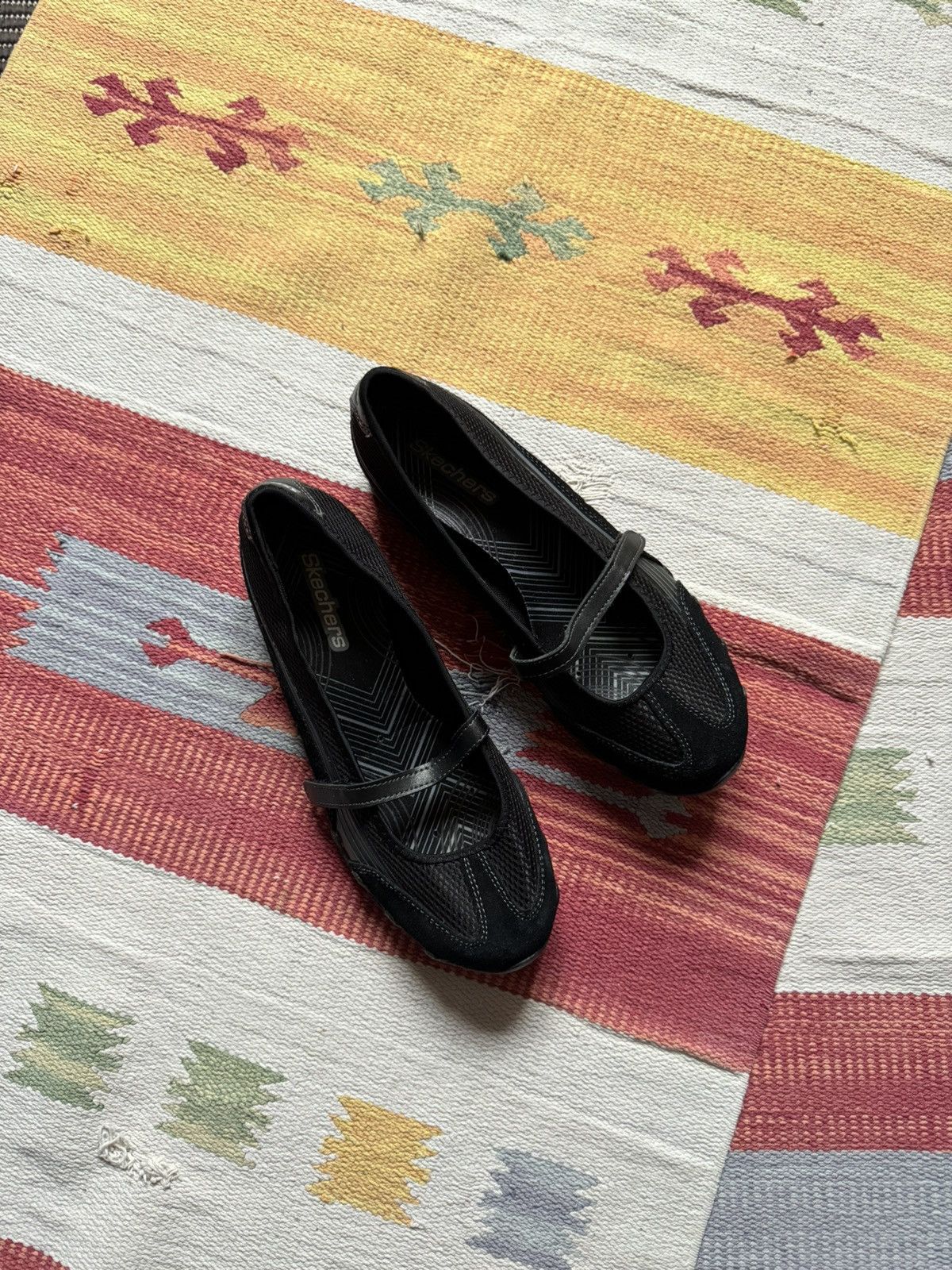 SKECHERS Vintage 00’s Skechers y2k Japanese Ballet Flats Size US 7 / IT 37 - 7 Thumbnail