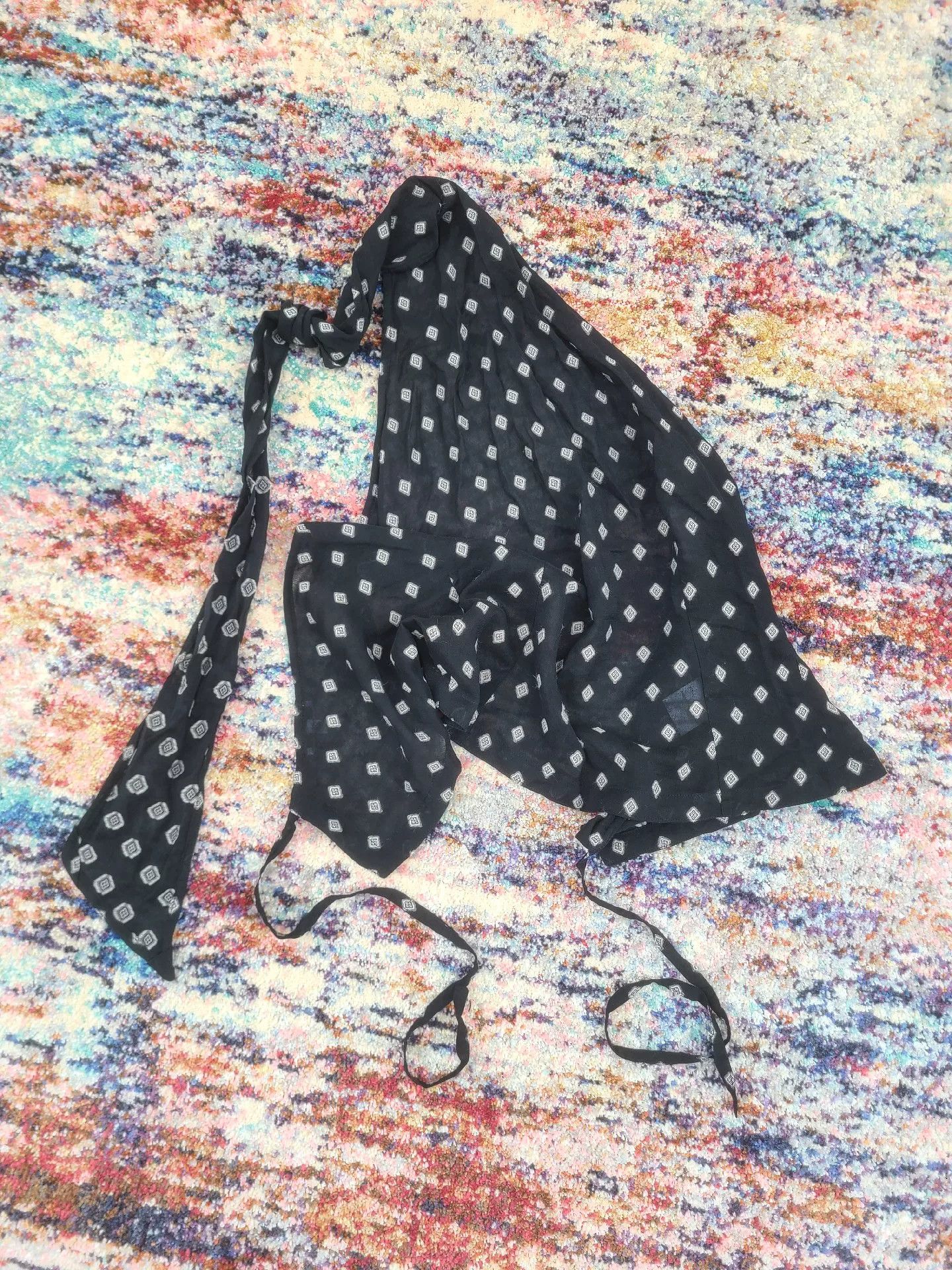 Ann Demeulemeester Ann Demeulemeester Runway Scarf Corset Sample Size ONE SIZE - 1 Thumbnail