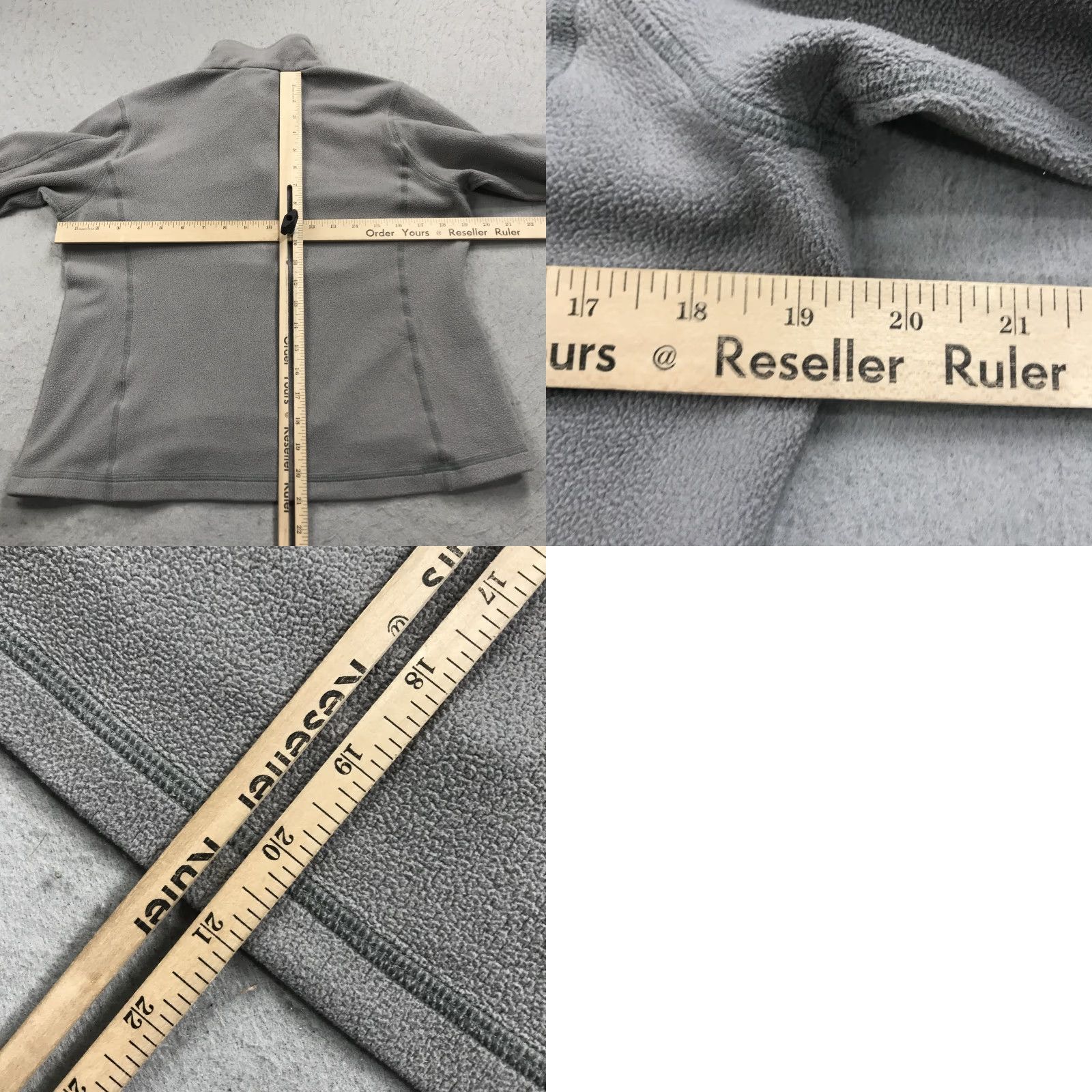 Patagonia Patagonia Jacket Womens M Gray Fleece 1/4 Zip Lightweight Casual Outdoor Easy Wear Womens Medium Gray Patagonia Jacket Size M / US 6-8 / IT 42-44 - 8 Thumbnail