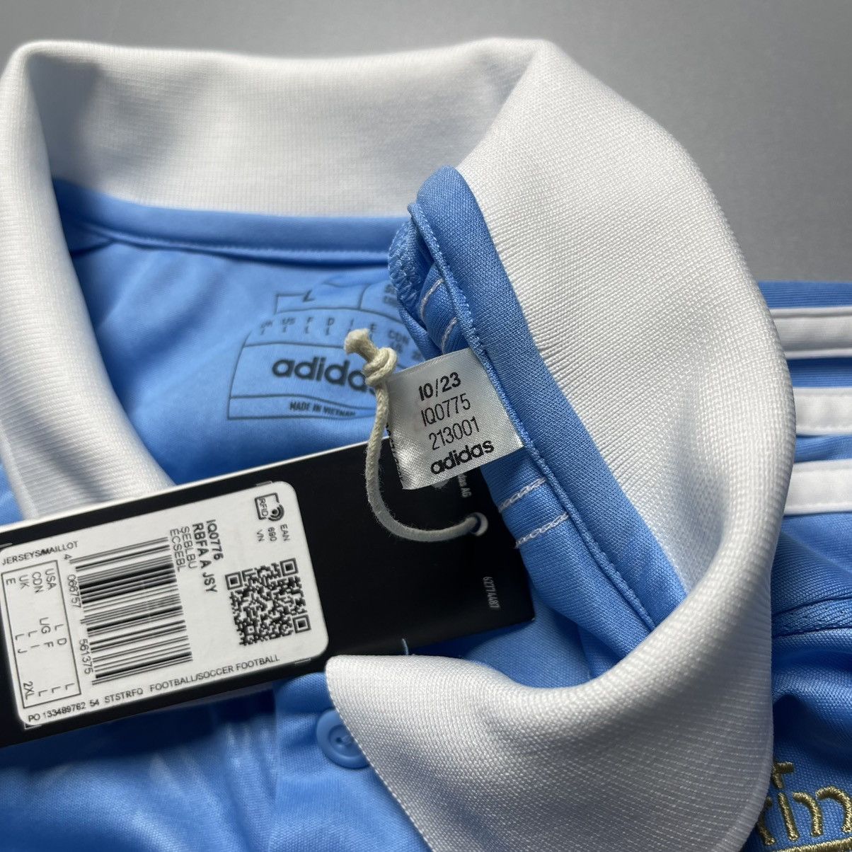 Vintage BELGIUM ADIDAS 2024 EURO FOOTBALL SOCCER AWAY JERSEY Size US L / EU 52-54 / 3 - 6 Thumbnail