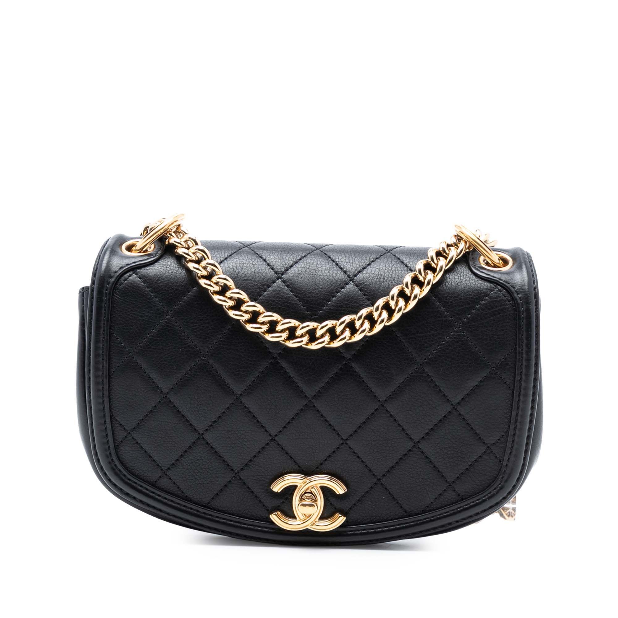 Chanel Chanel Small Quilted Calfskin Underline Flap Size ONE SIZE - 1 Thumbnail