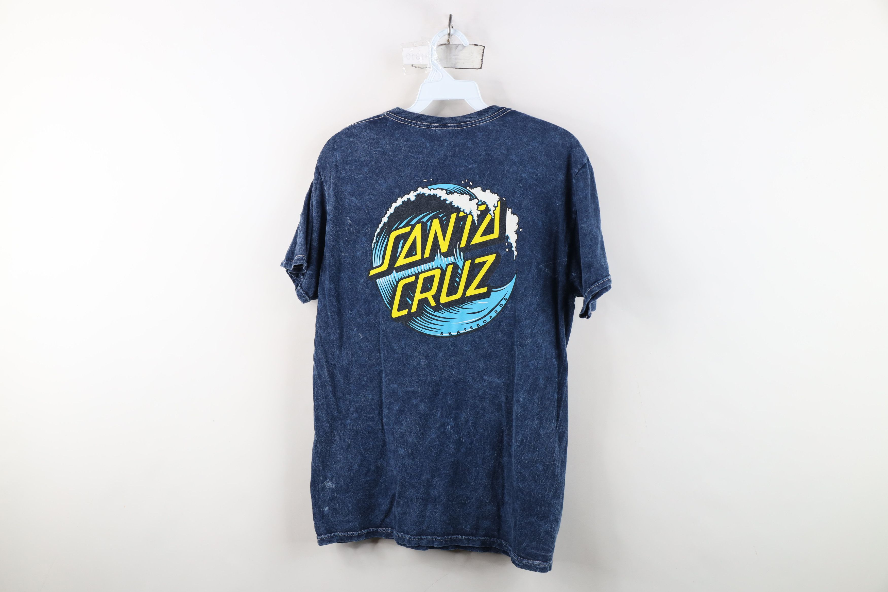 Santa Cruz Skateboards Vintage Y2K Santa Cruz Skateboards Acid Wash Surfing T-Shirt Size US S / EU 44-46 / 1 - 12 Thumbnail