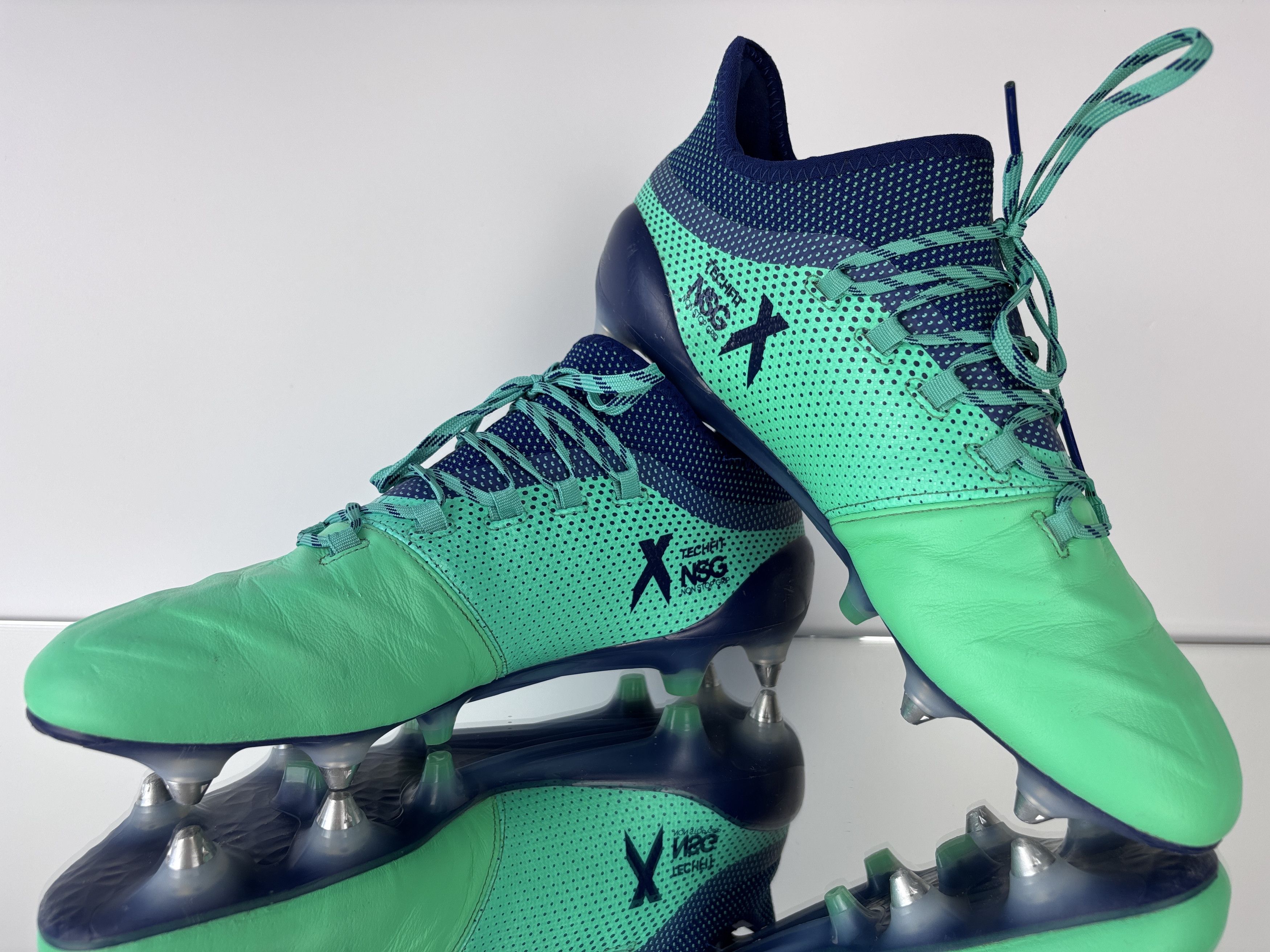 Adidas Adidas X 17.1 SG Pro Cleats Football Boots Size US 10 CP9181 Size US 10 / EU 43 - 2 Thumbnail