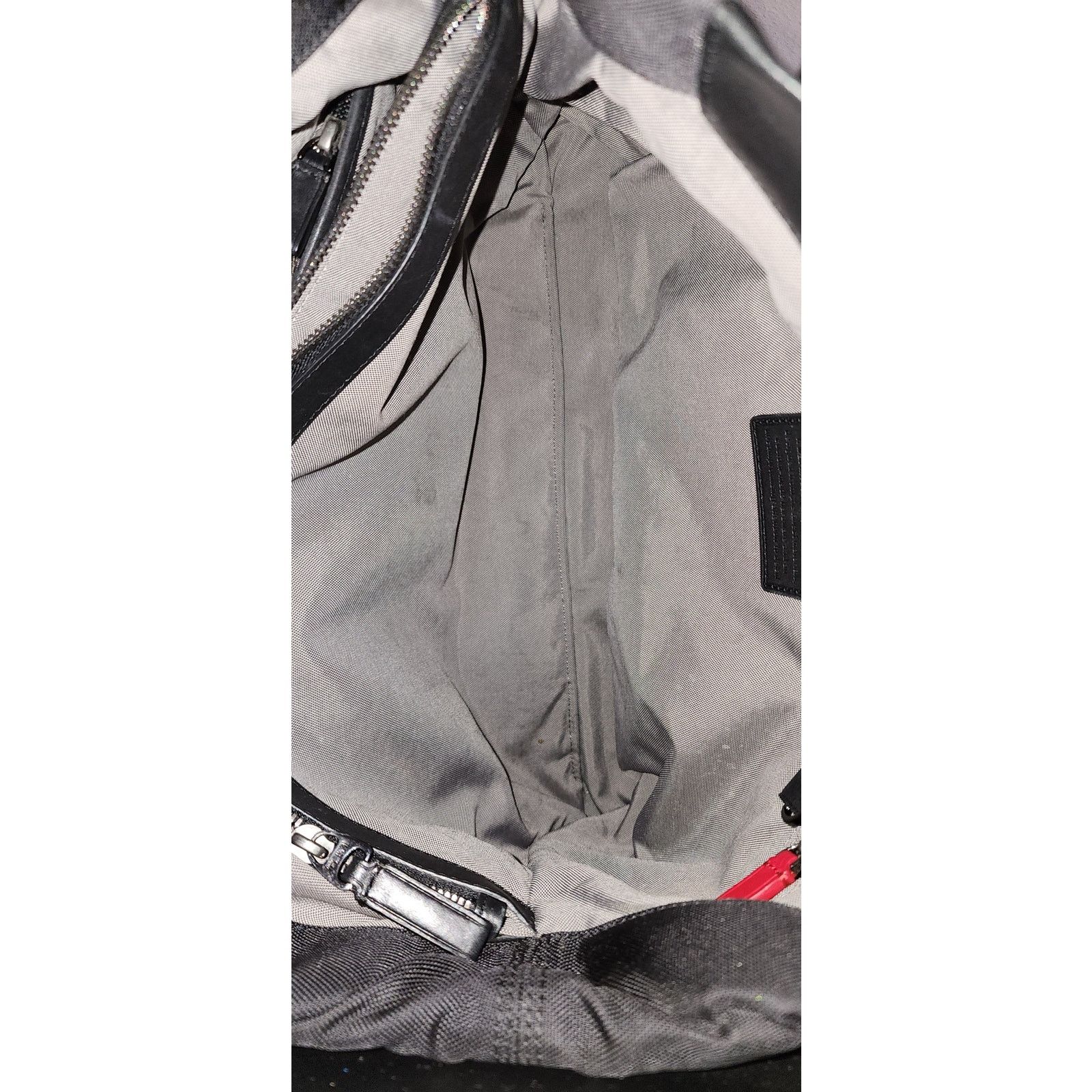 Tumi Tumi black leather tinkerlust shoulder carry-on bag Size ONE SIZE - 4 Thumbnail
