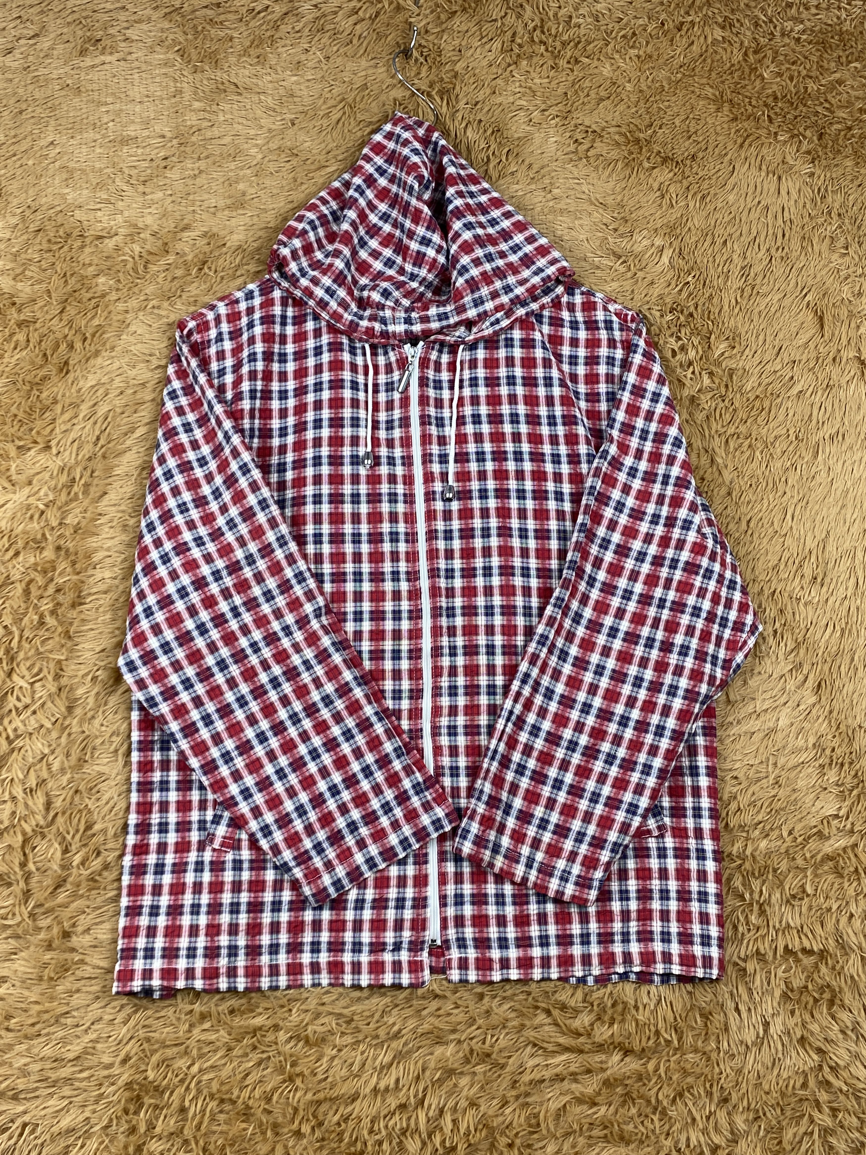 Japanese Brand × Vintage Vintage Finch Japanese Brand Hoodie Flannel Jacket Size US S / EU 44-46 / 1 - 4 Thumbnail
