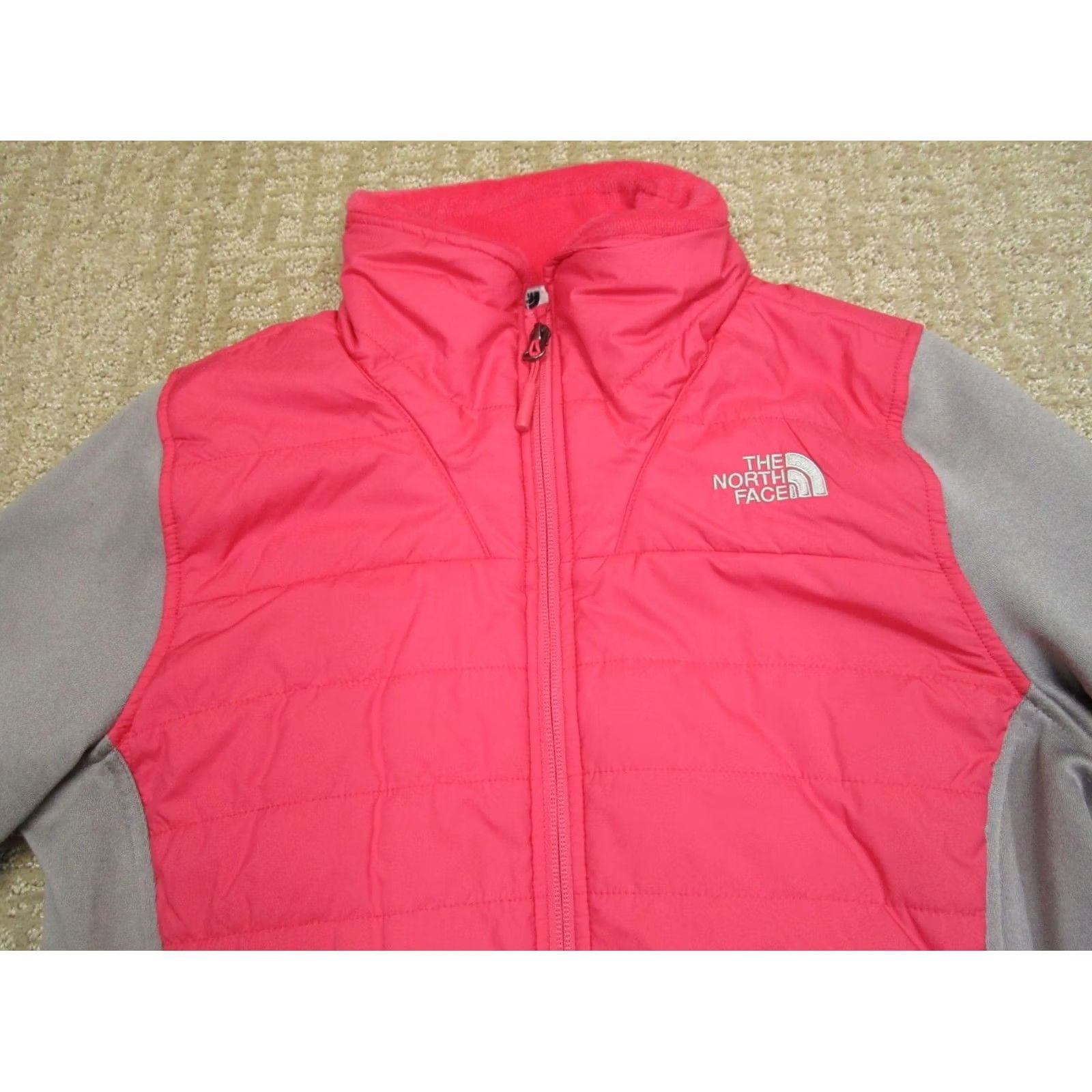 The North Face The North Face Jacket Women Medium Pink Puffer Lightweight Insulated All Seasons Regular Zip Mid-Length Size M / US 6-8 / IT 42-44 - 2 Thumbnail