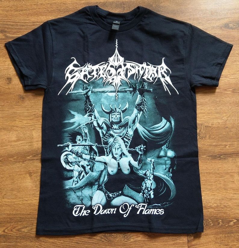 Gildan GATES OF ISHTAR - The Dawn of Flames T-Shirt 2side Size US S / EU 44-46 / 1 - 2 Thumbnail