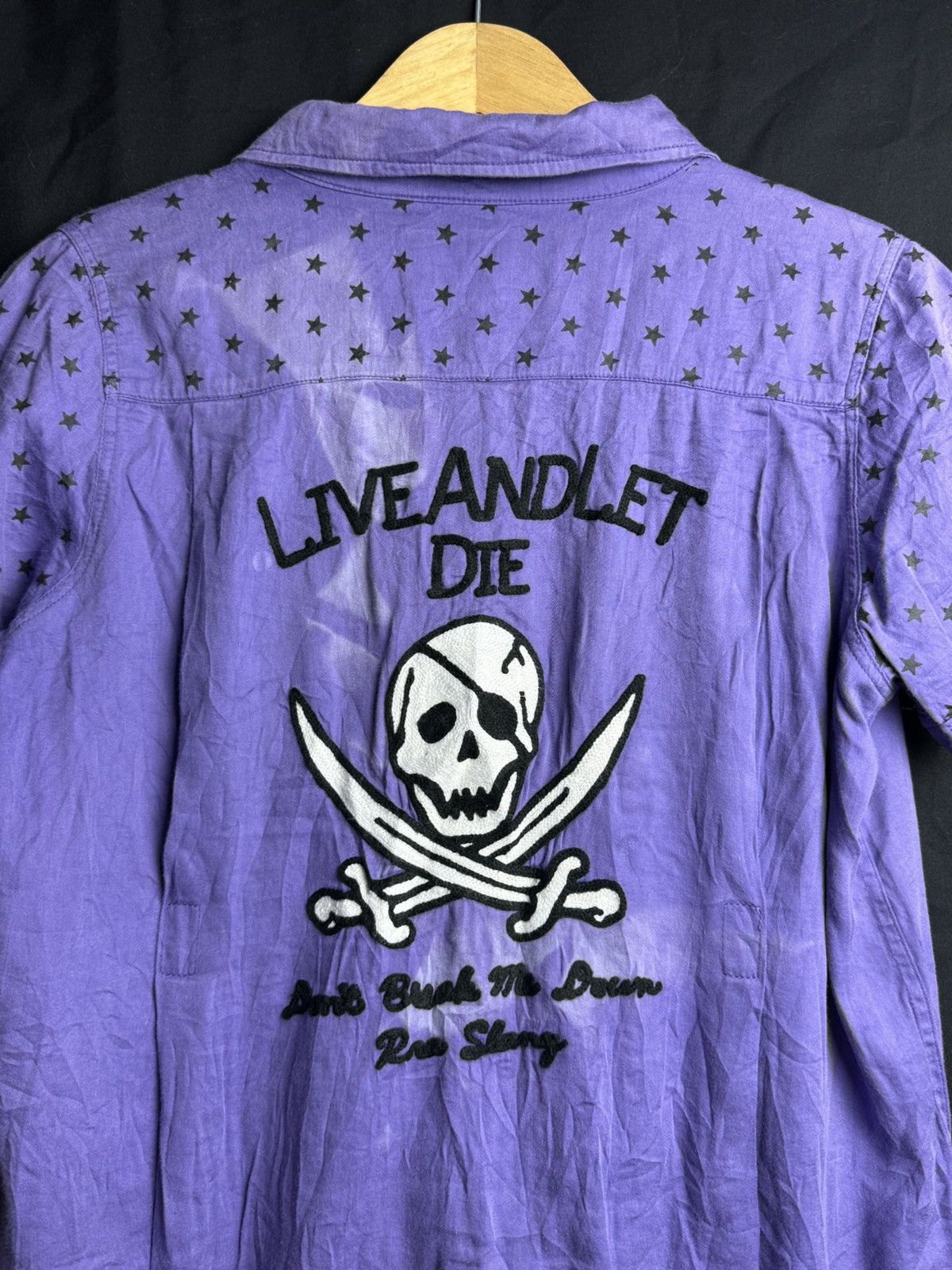 Hysteric Glamour × Japanese Brand × PPFM 2000s Bowling Shirt RNA Skulls Japanese Style Size US S / EU 44-46 / 1 - 5 Thumbnail