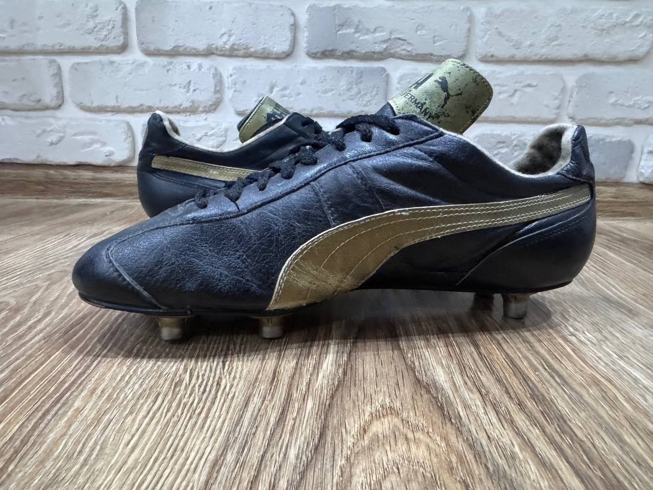 Puma Rare Puma TORERO Gold Maradona Football Boots West Germany Size US 7.5 / EU 40-41 - 13 Thumbnail
