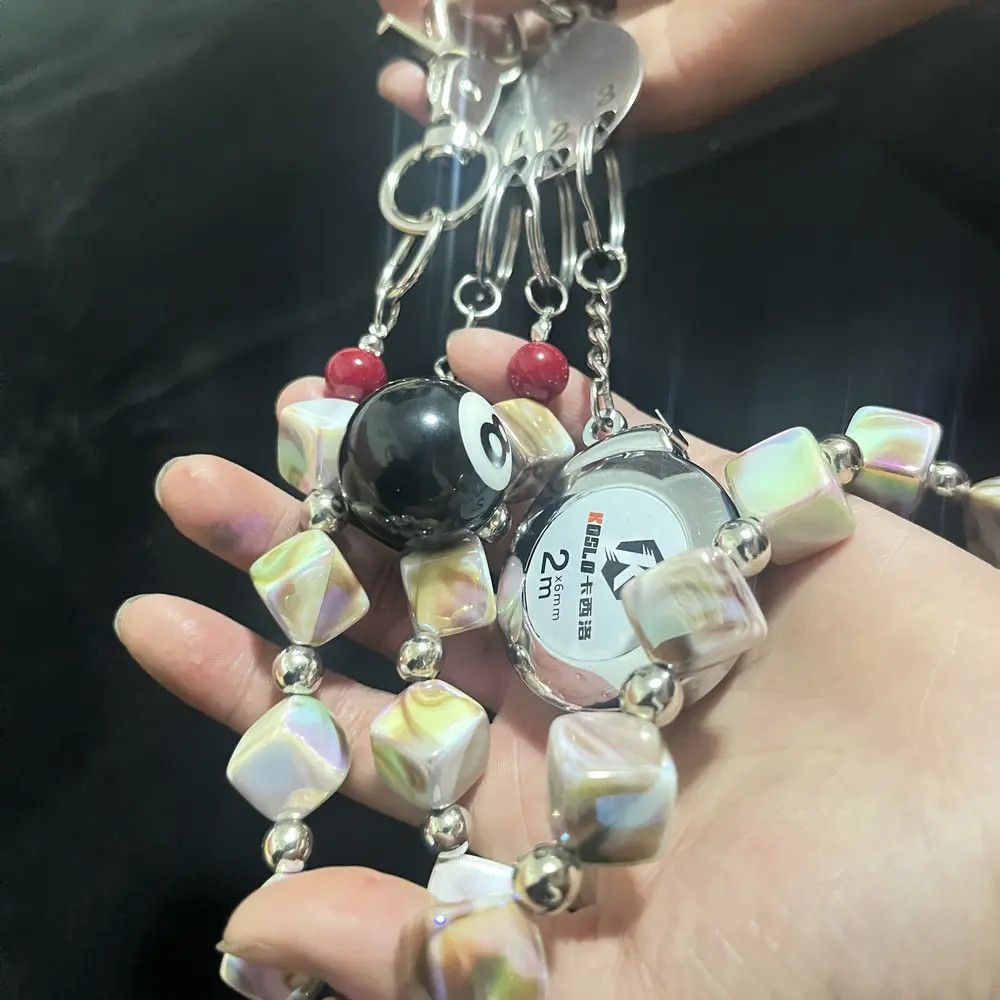 Japanese Brand × Jewelry Multicolour Stone Square beads trousers chain Size ONE SIZE - 3 Thumbnail