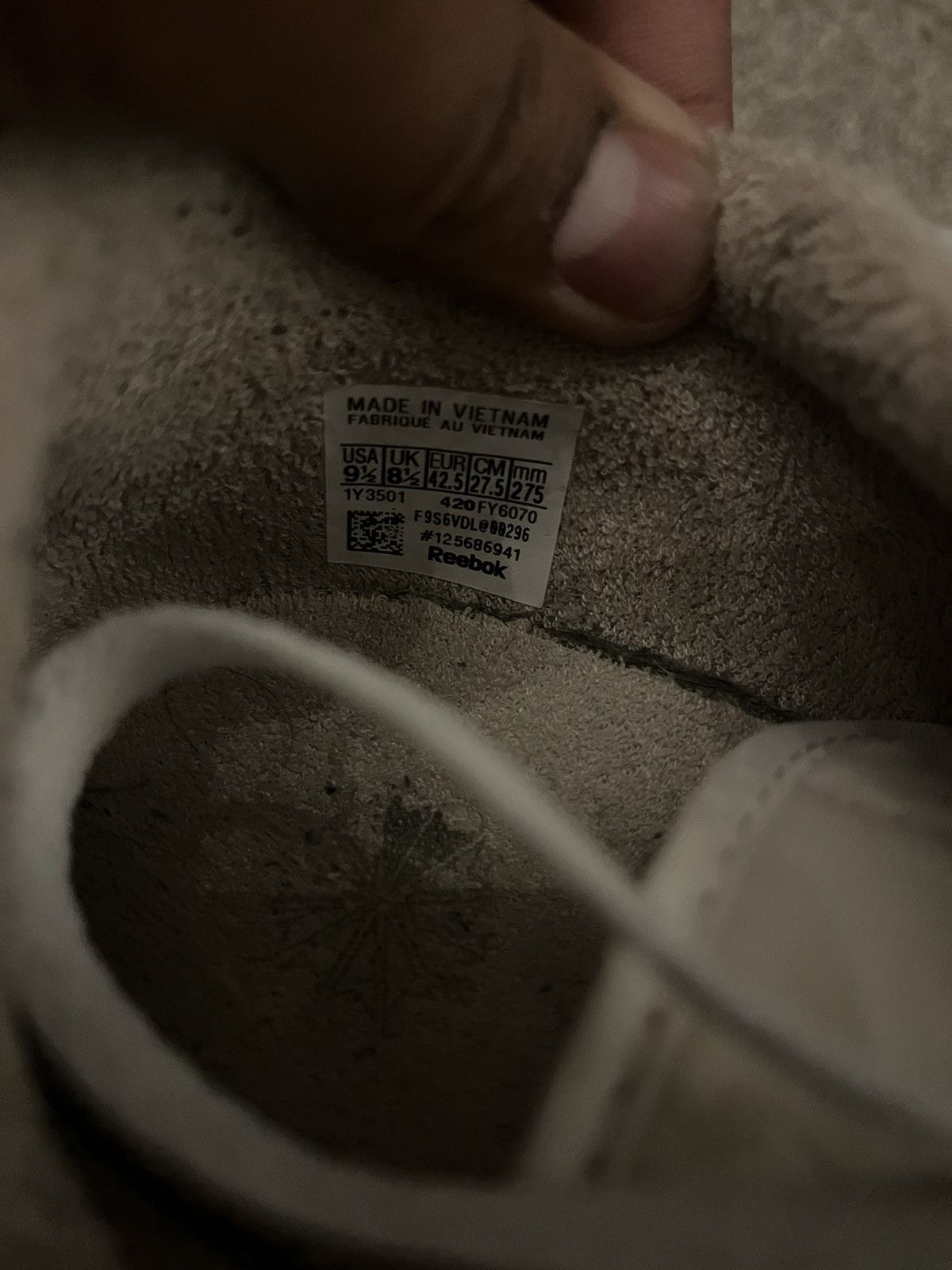JJJJound × Reebok Jjjjound Reebok Classics US 9.5 NO BOX Size US 9.5 / EU 42-43 - 6 Thumbnail