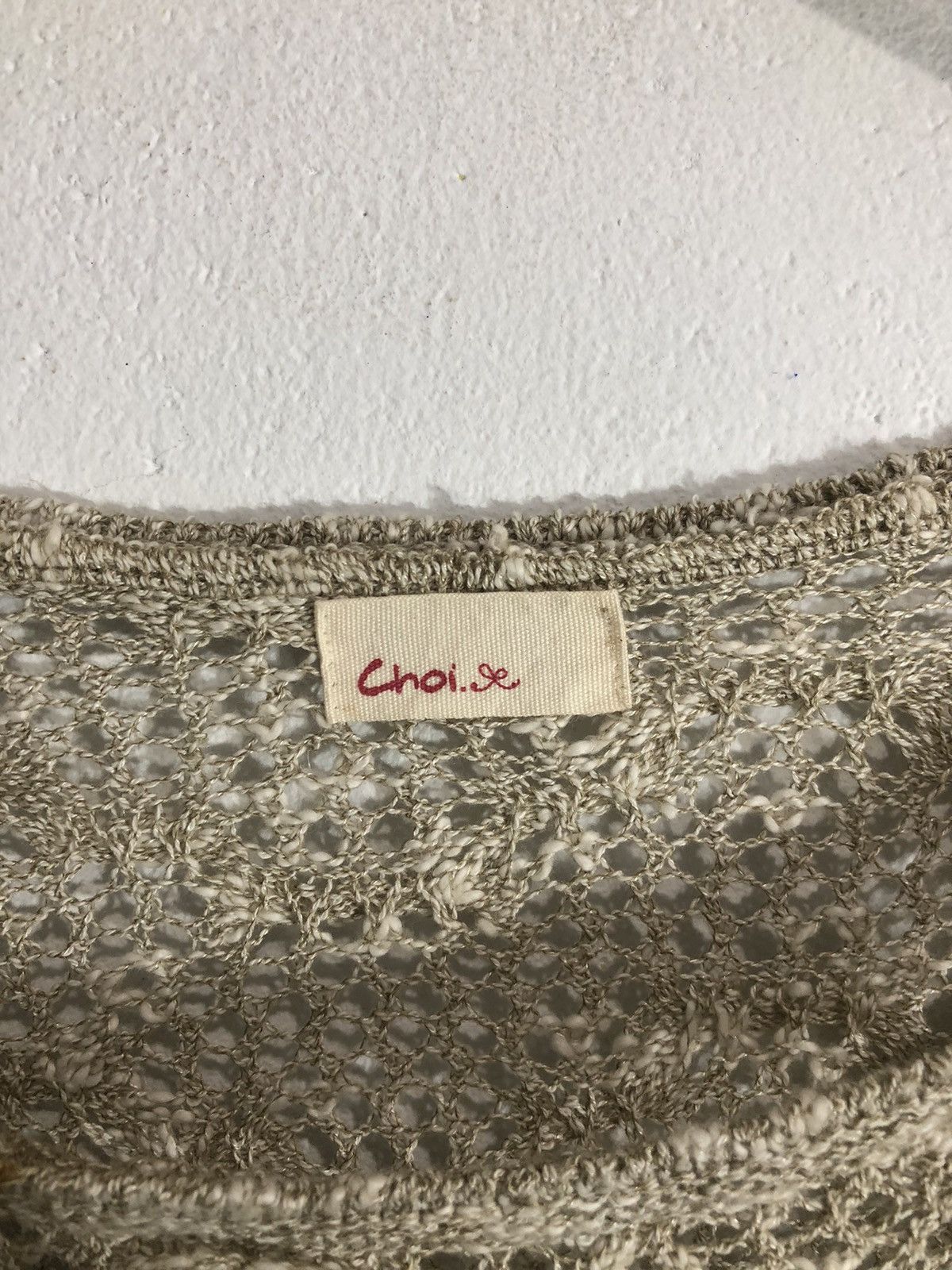 20471120 × Japanese Brand × KMRii Y2k Japanese Brand Choi.X Open Knitted Grunge Style Size US M / EU 48-50 / 2 - 10 Thumbnail
