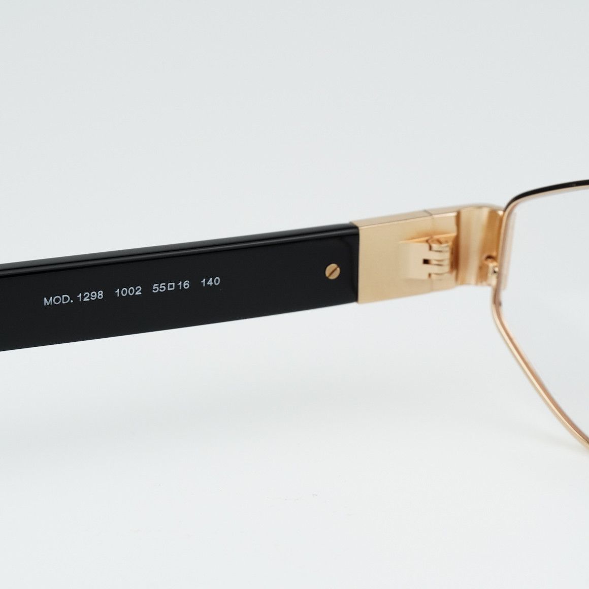 Versace NEW Versace VE1298 1002 Gold Oval Unisex Eyeglasses VE 1298 Size ONE SIZE - 8 Thumbnail