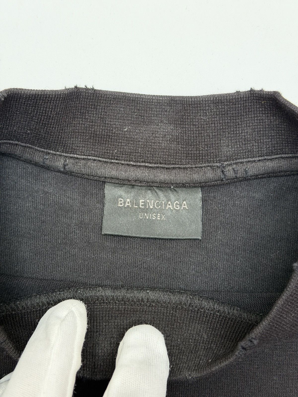 Balenciaga Balenciaga Happy Valentine Day CD Tee Shirt Black Size US M / EU 48-50 / 2 - 4 Thumbnail