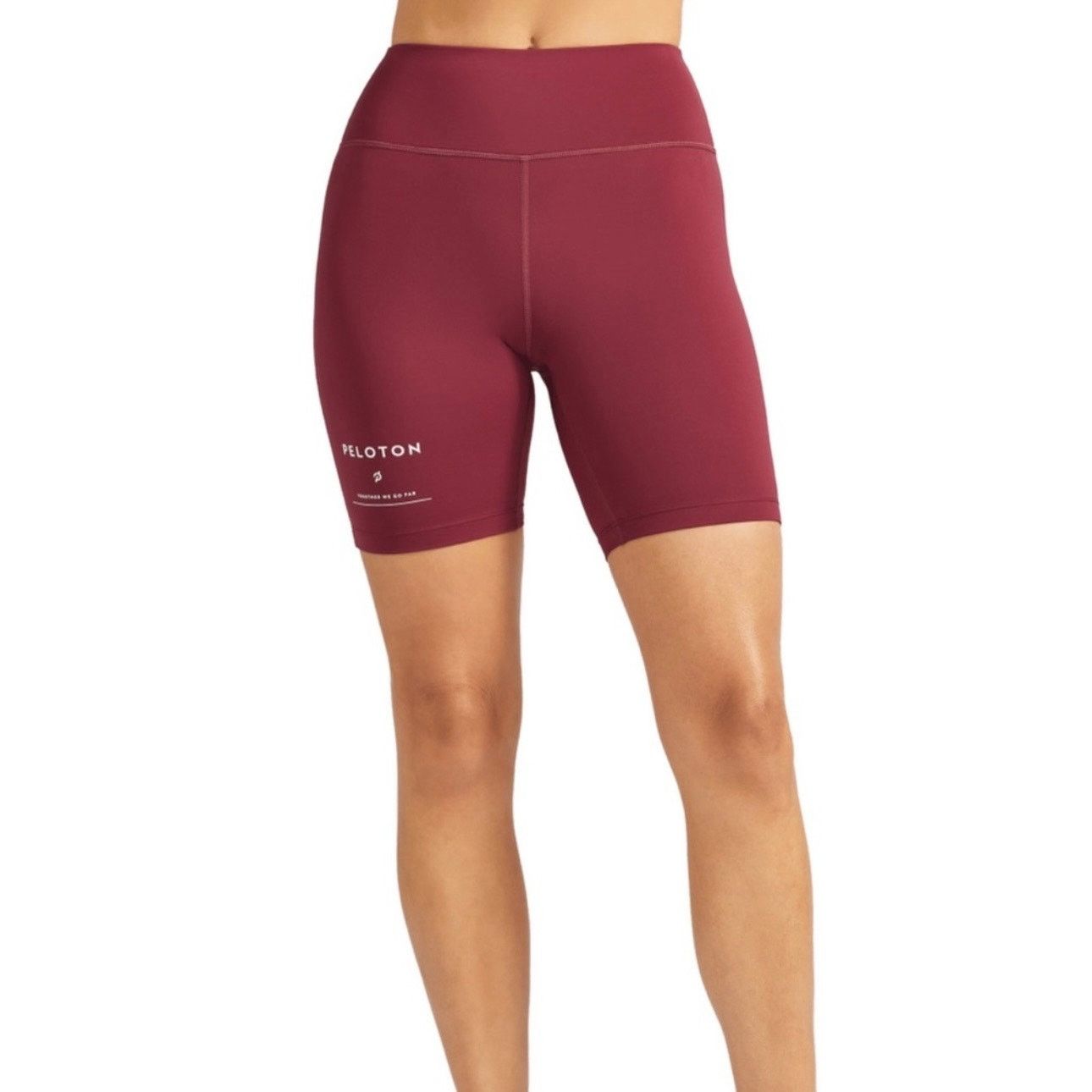 Peloton Peloton 7” Move Mission Bike Shorts Size Small Maroon Size 27" / US 4 / IT 40 - 1 Thumbnail