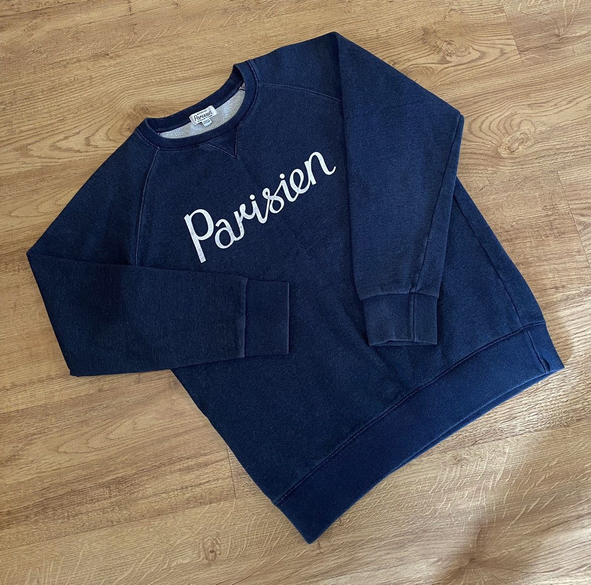 Maison Kitsune Maison Kitsune Parisien Sweatshirt x Luxury Size US L / EU 52-54 / 3 - 2 Thumbnail