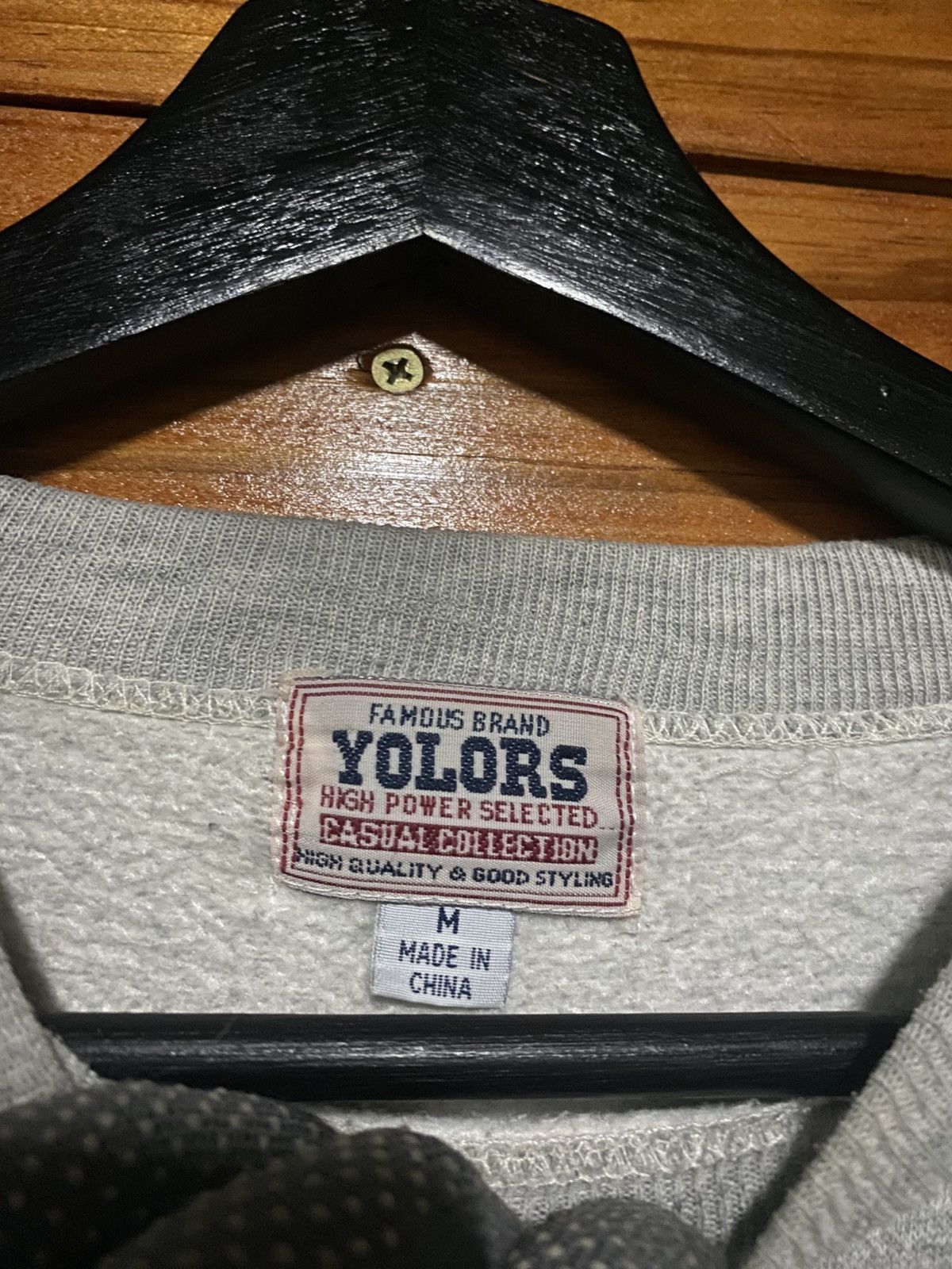 Vintage Vintage Yolors Purple Since 1952 Grey Crewneck Sweatshirt Size US S / EU 44-46 / 1 - 7 Thumbnail