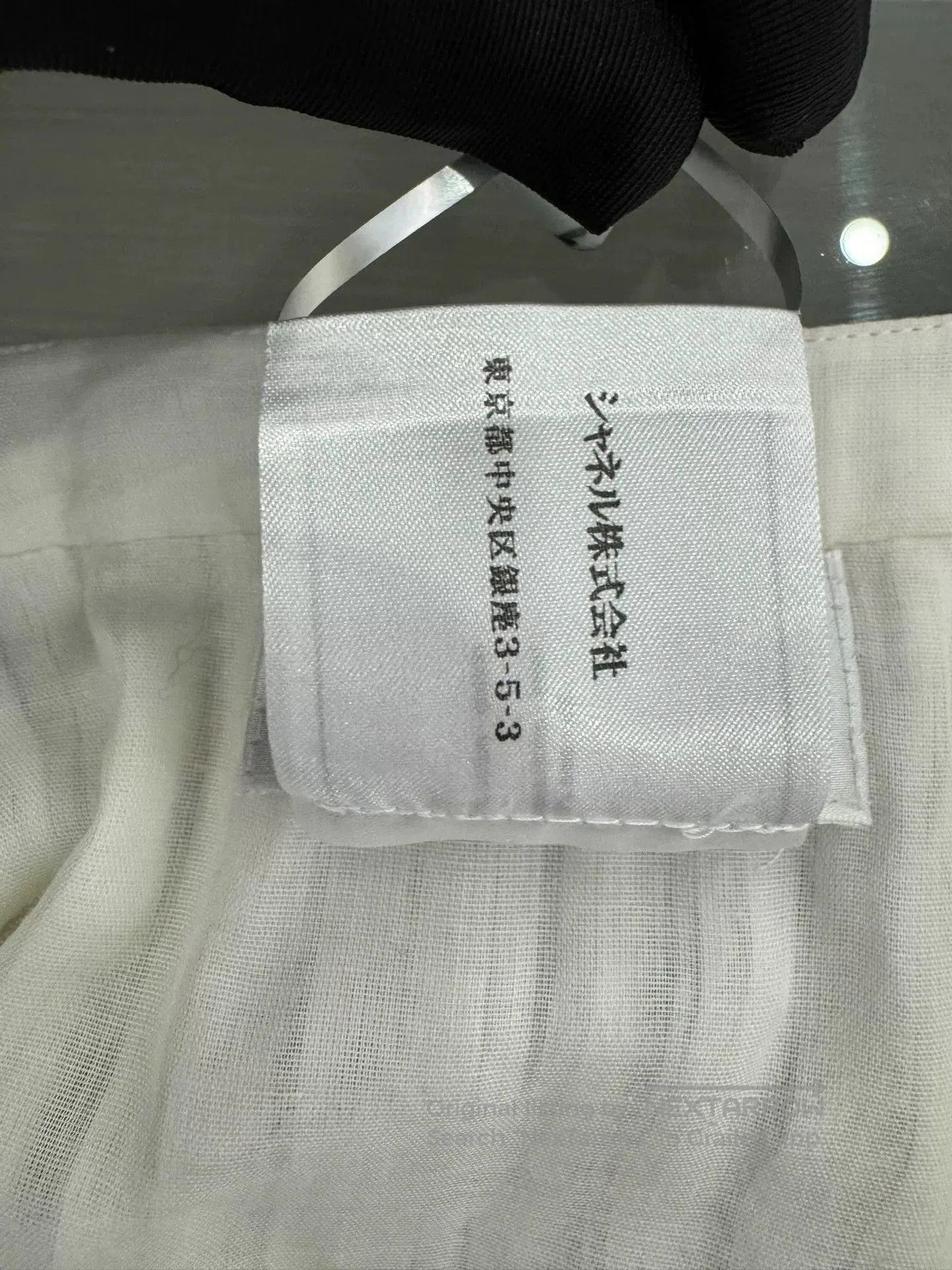 Chanel Chanel Black White Pleated Women's Top. Size M / US 6-8 / IT 42-44 - 7 Thumbnail
