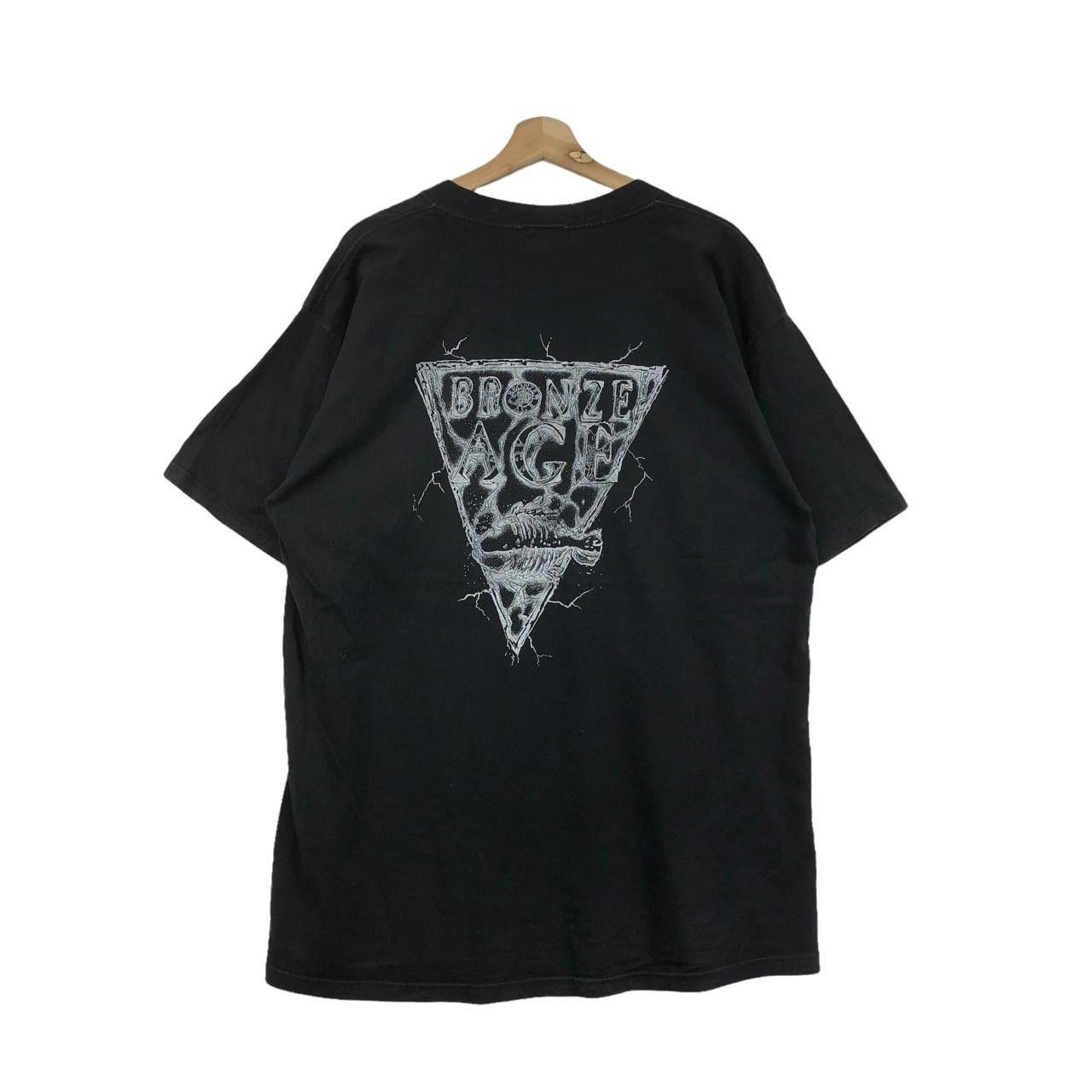 Vintage Vtg 90’ BRONZE AGE SKATEBOARD Fish Bond Tee Shirt Venice Size US XL / EU 56 / 4 - 1 Thumbnail