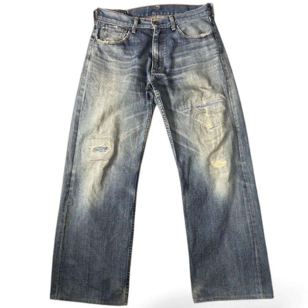 Engineered Garments × Levi's 🔥 y2k Levis 503 Baggy Distressed Destroyed Denim Jeans W32 Size US 32 / EU 48 - 1 Thumbnail
