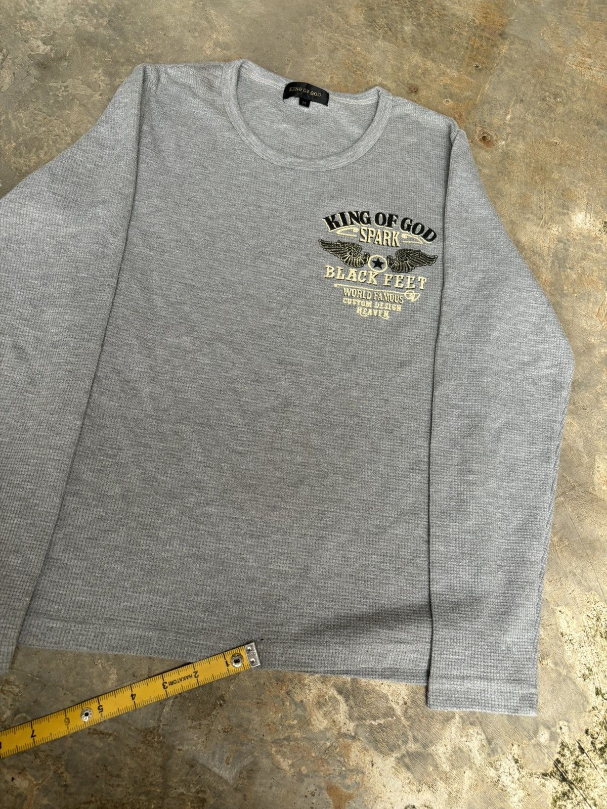 Hysteric Glamour Y2k King Of god Spark Black feet Longsleeve Size US M / EU 48-50 / 2 - 11 Thumbnail