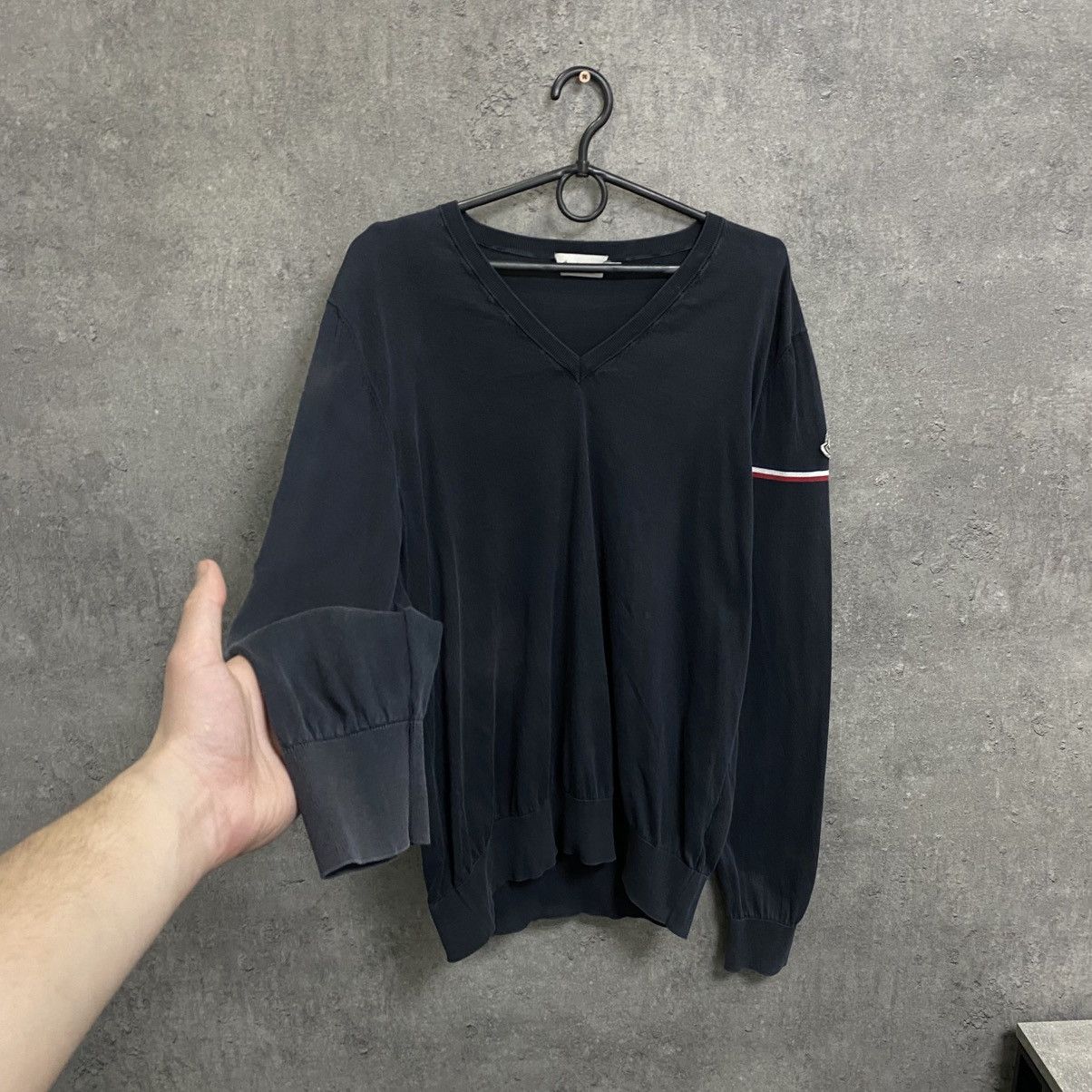 Moncler Vintage Moncler Jumper Cardigan Size US XL / EU 56 / 4 - 2 Thumbnail