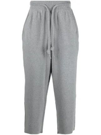 Off-White o1gr1nt0125 Lounge Quote Knit Pant in Medium Grey Size US 34 / EU 50 - 1 Thumbnail