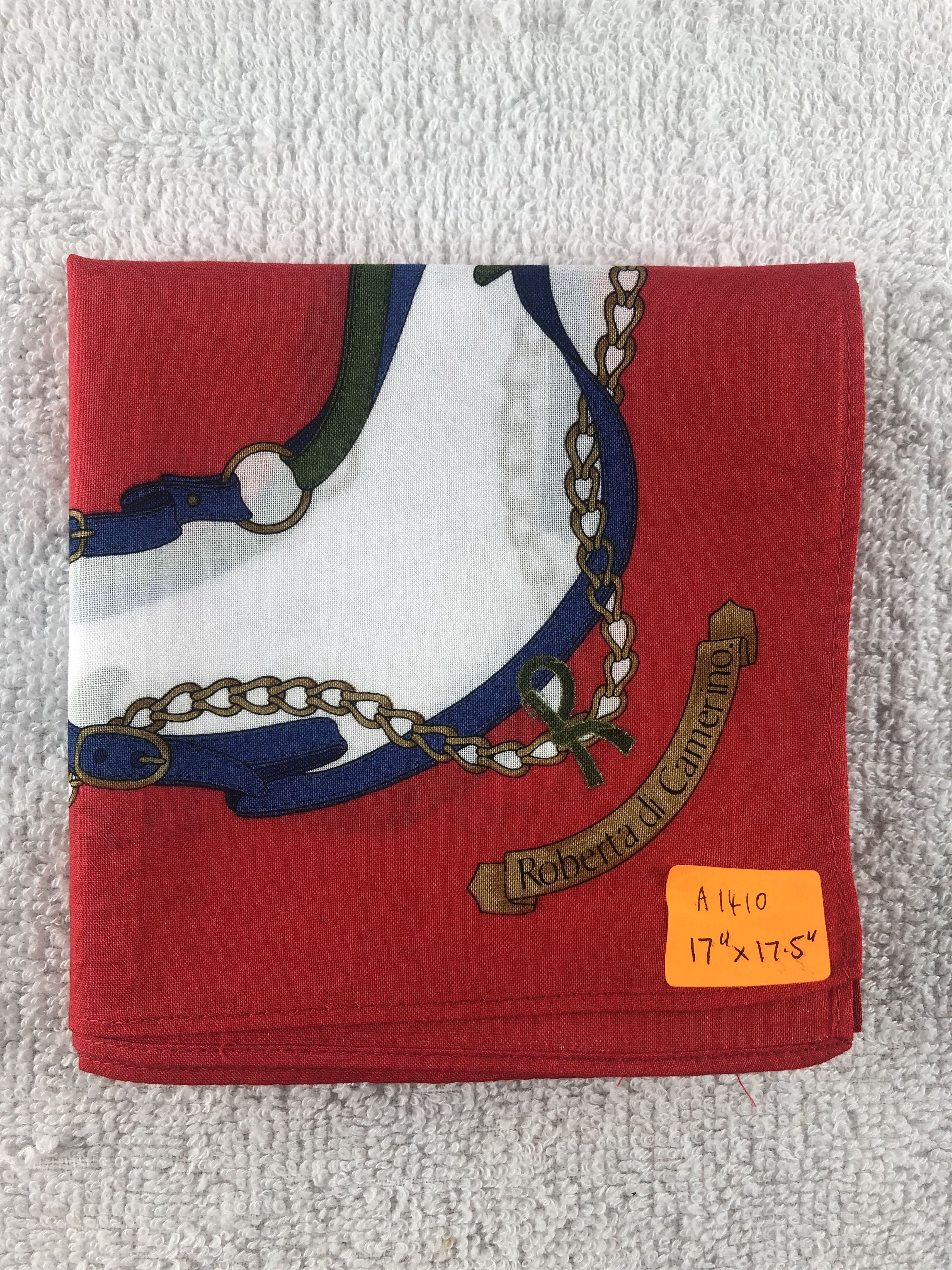 Roberta di Camerino × Vintage Roberta Di Camerino Handkerchief / Bandana / Neckerchief Size ONE SIZE - 6 Thumbnail