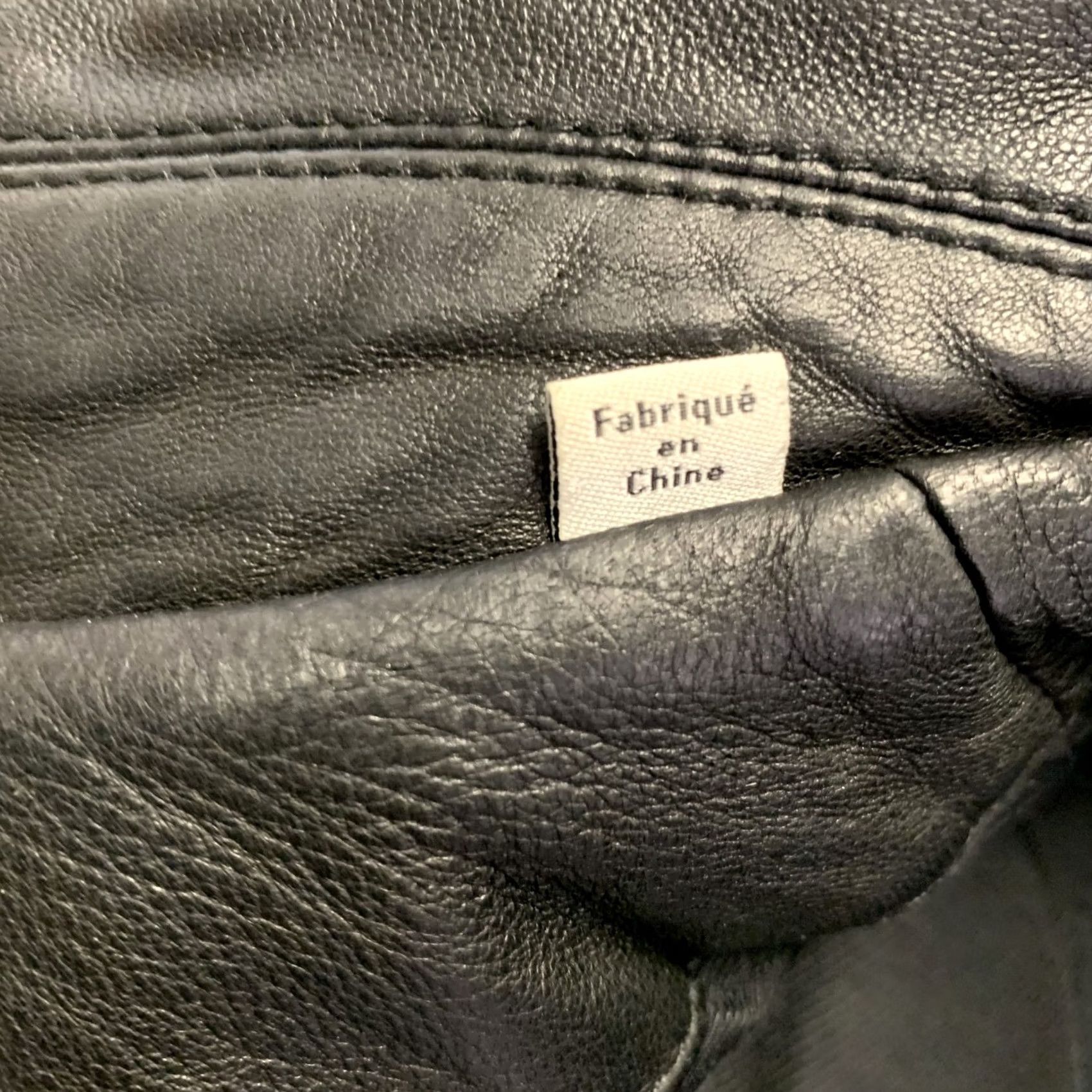 Vince VINCE Black Leather Lambskin Biker Jacket Size S Women Size S / US 4 / IT 40 - 5 Thumbnail