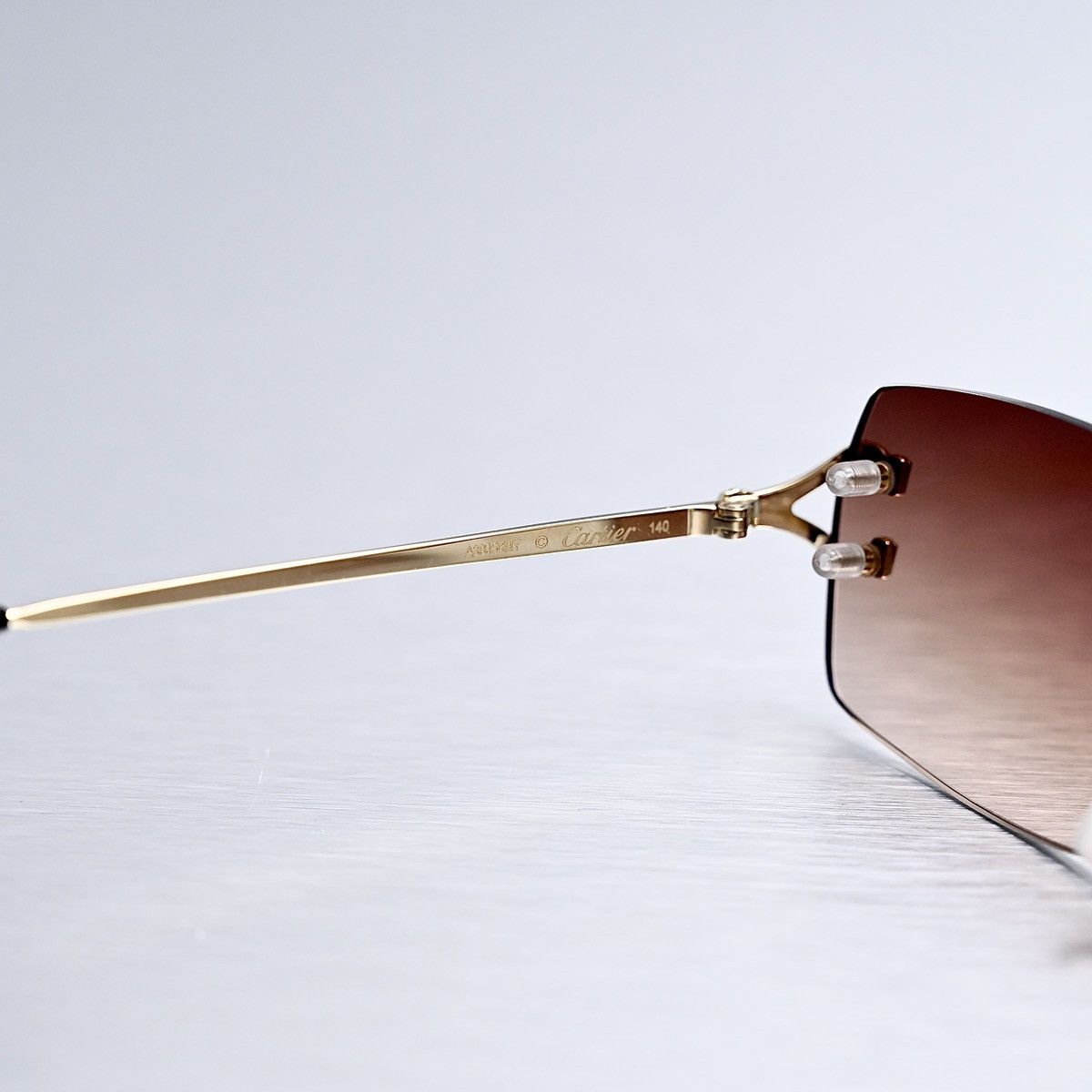 Cartier CARTIER CT0563O 001 CHOCOLATE BOY SUNGLASSES Size ONE SIZE - 7 Thumbnail