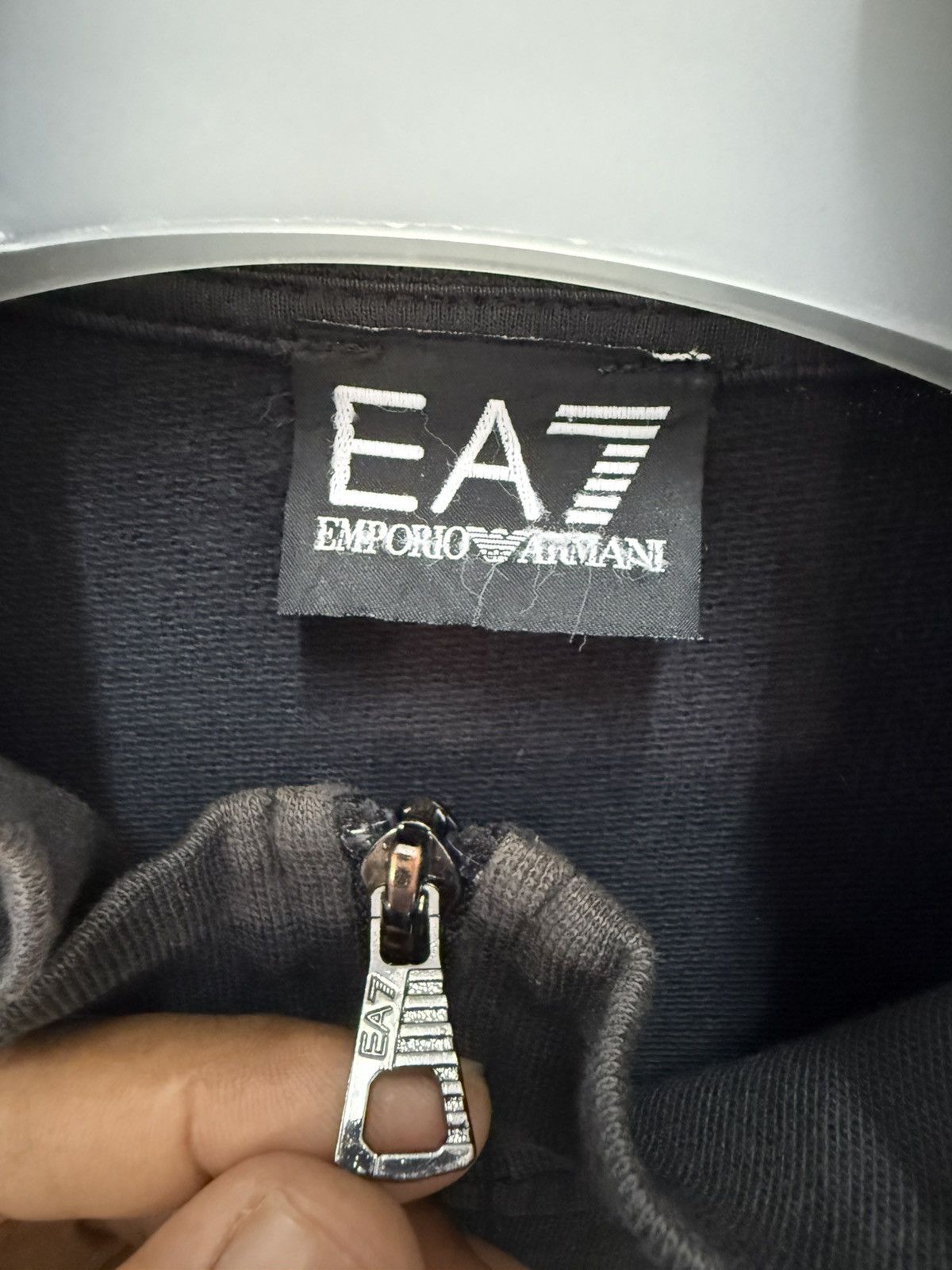 Emporio Armani 🔥 Emporio Armani full zip Sweat zipper - M Size US S / EU 44-46 / 1 - 6 Thumbnail