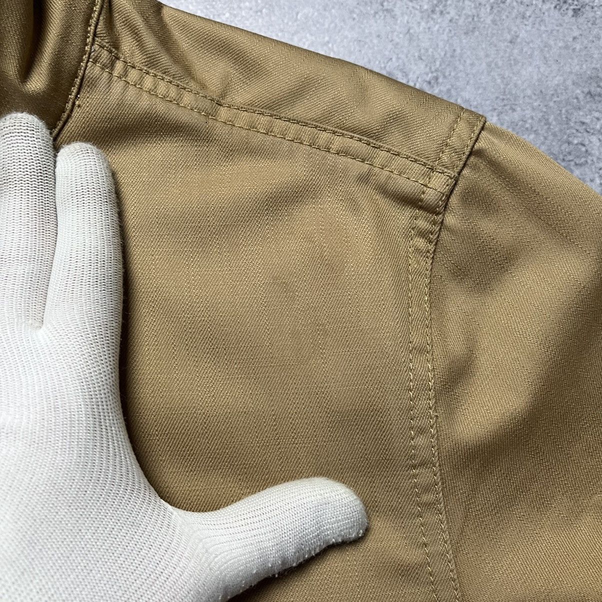 Vintage Nike Clay Grass Beige Tennis Bomber Jacket Y2K